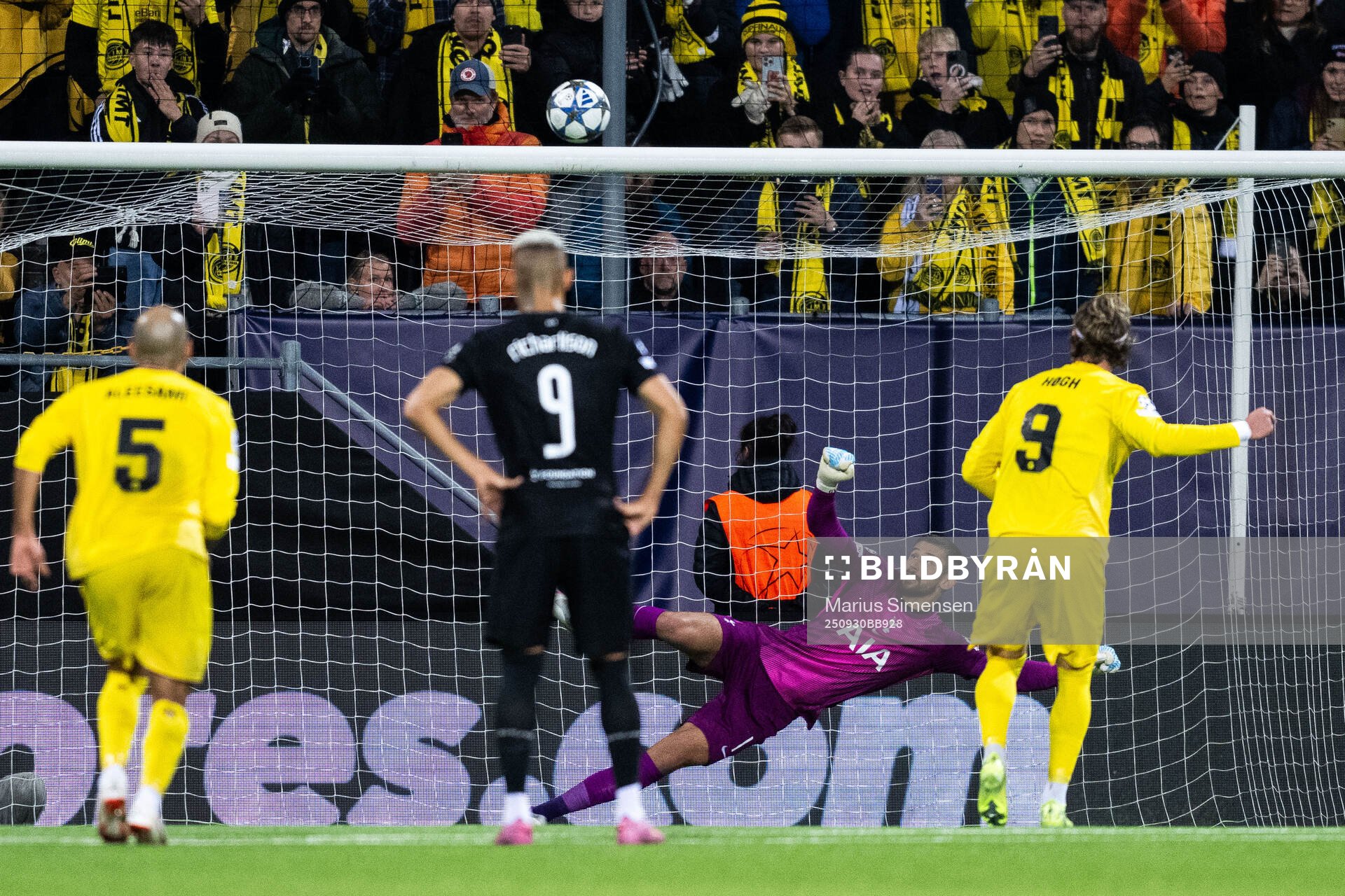 Kasper Høgh of Bodø/Glimt misses penalty