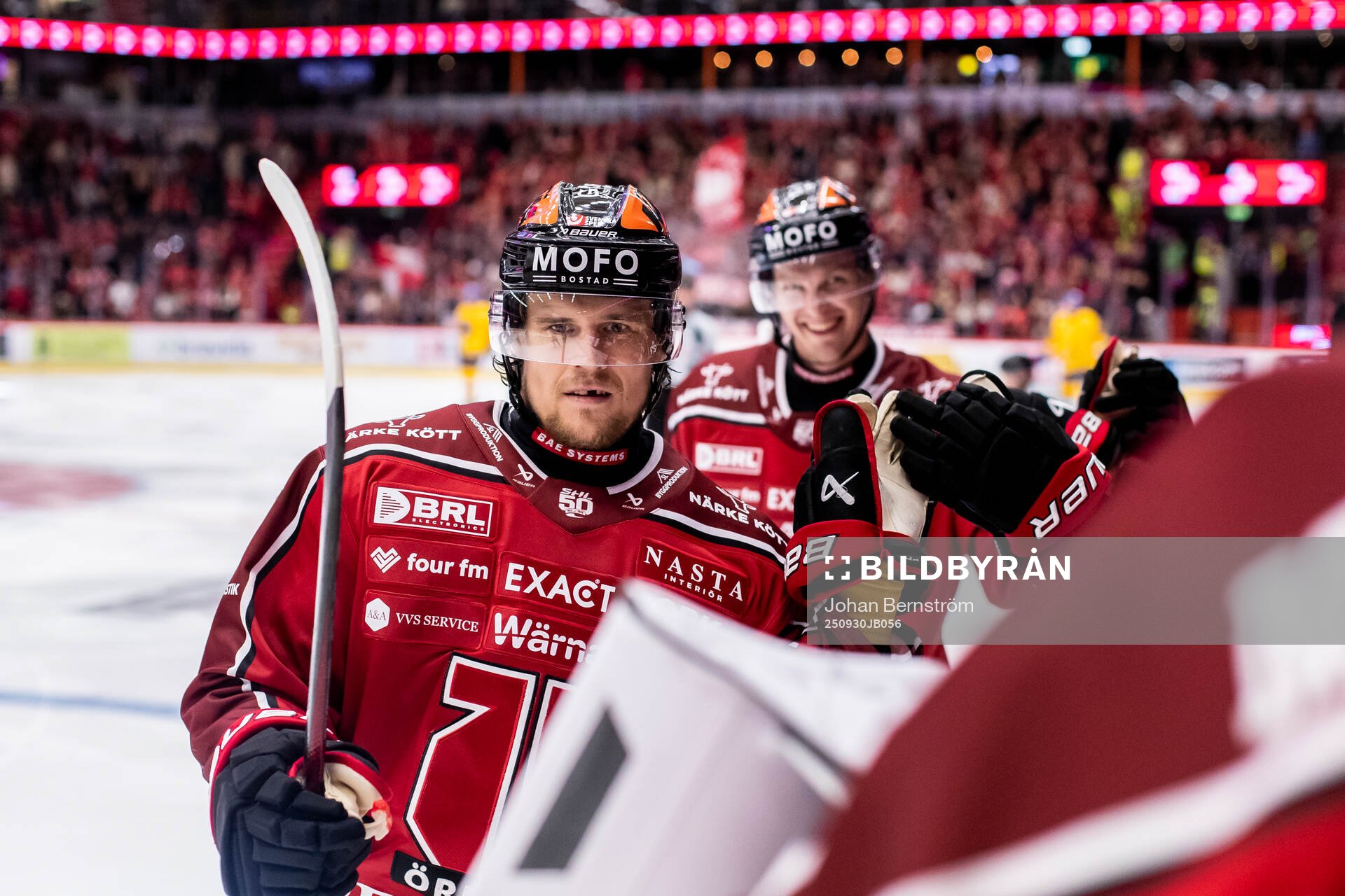 Örebros William Wikman jublar vid 4-1