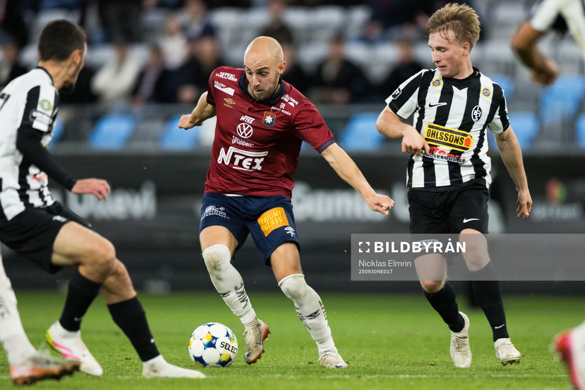 Örgrytes Amel Mujanic och Landskronas Constantino Capotondi