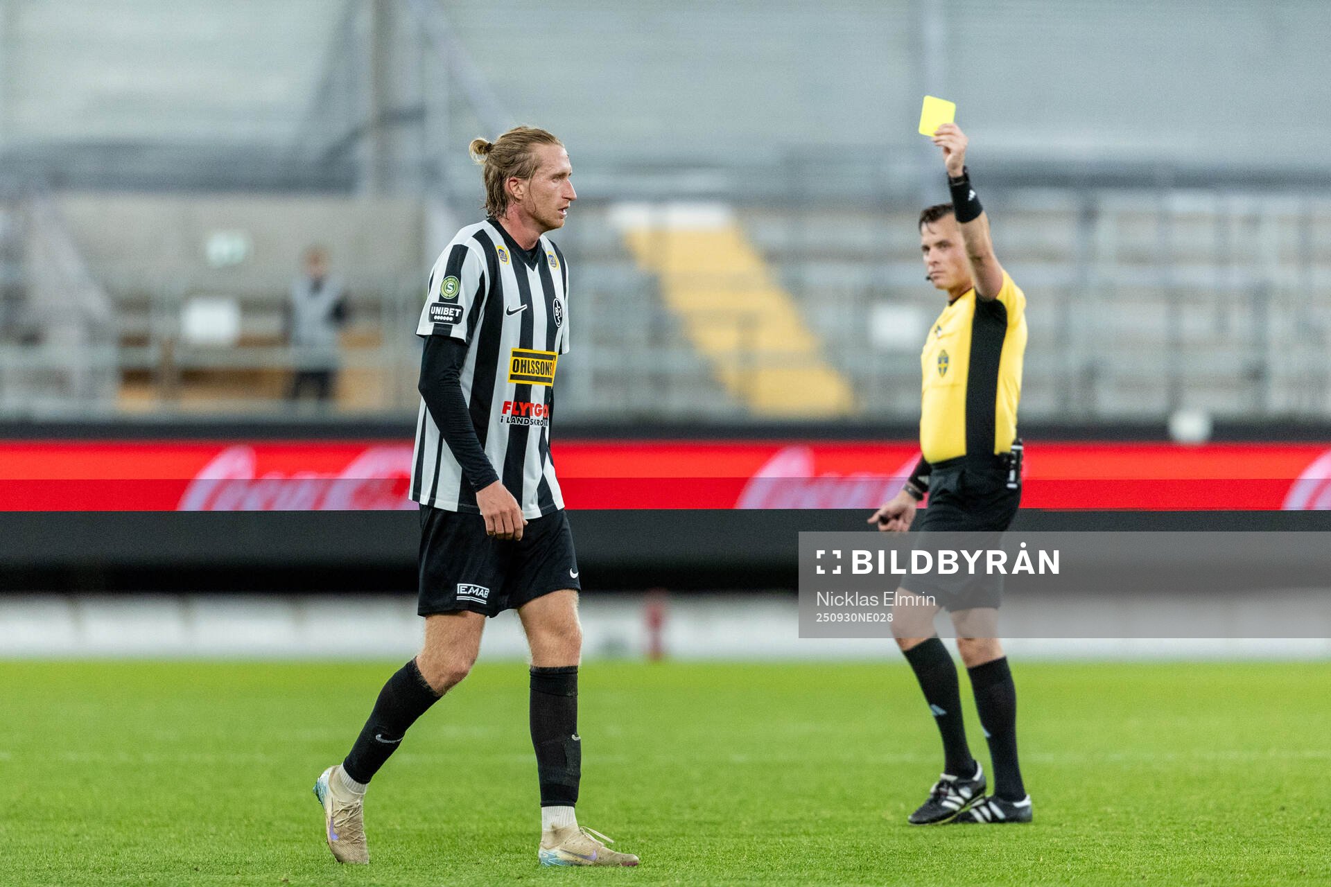 Landskronas Hampus Näsström varnas