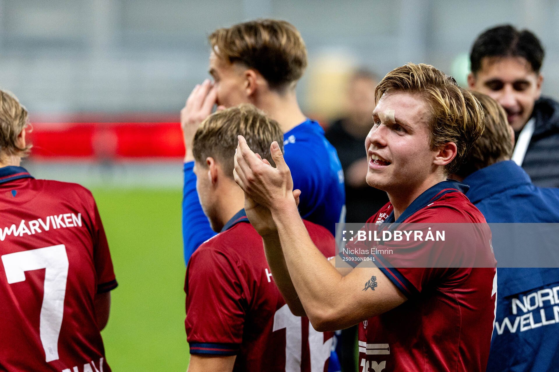 Örgrytes Isak Dahlqvist jublar