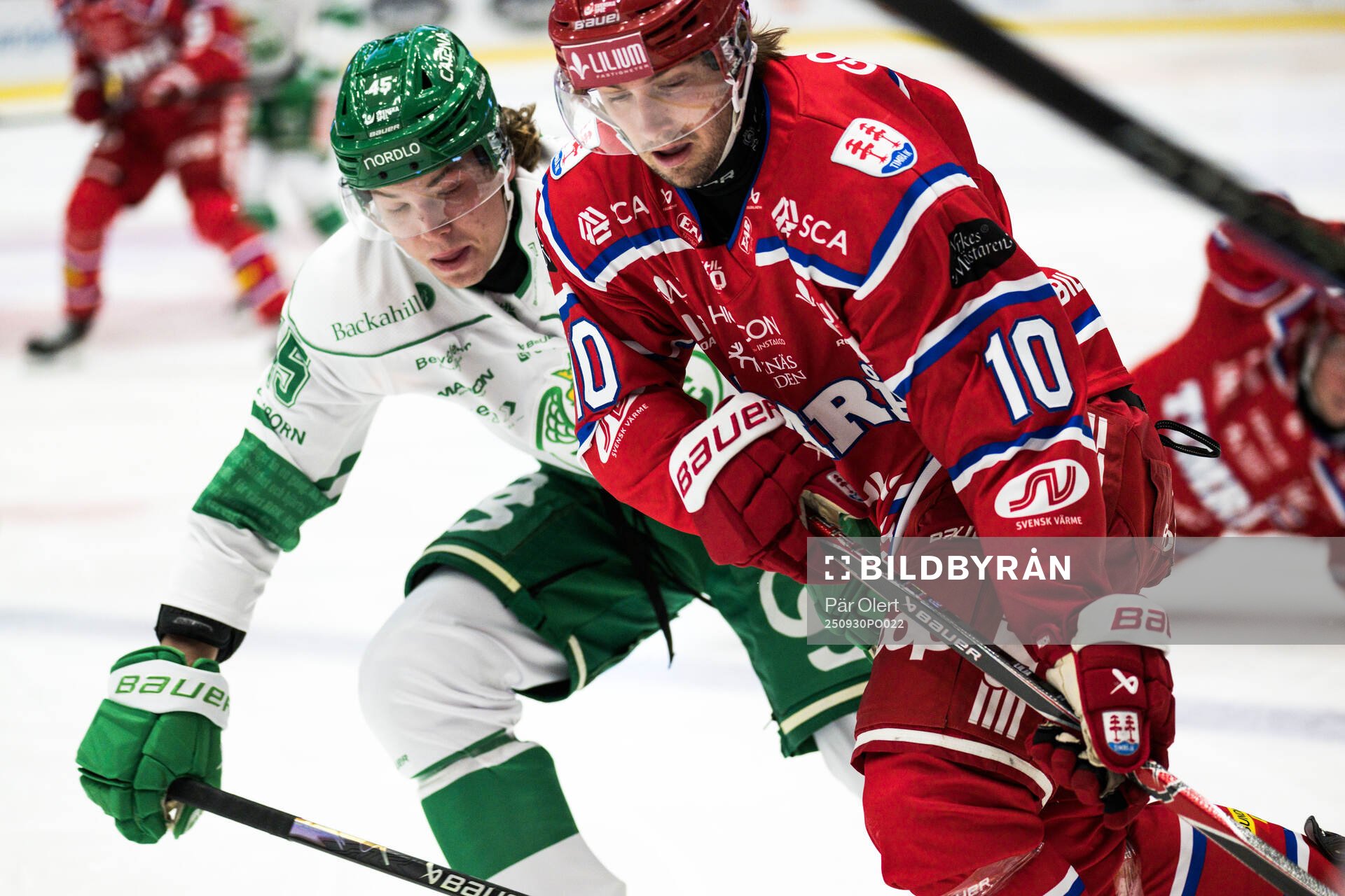 Rögles Gregor Biber och Timrås David Lilja