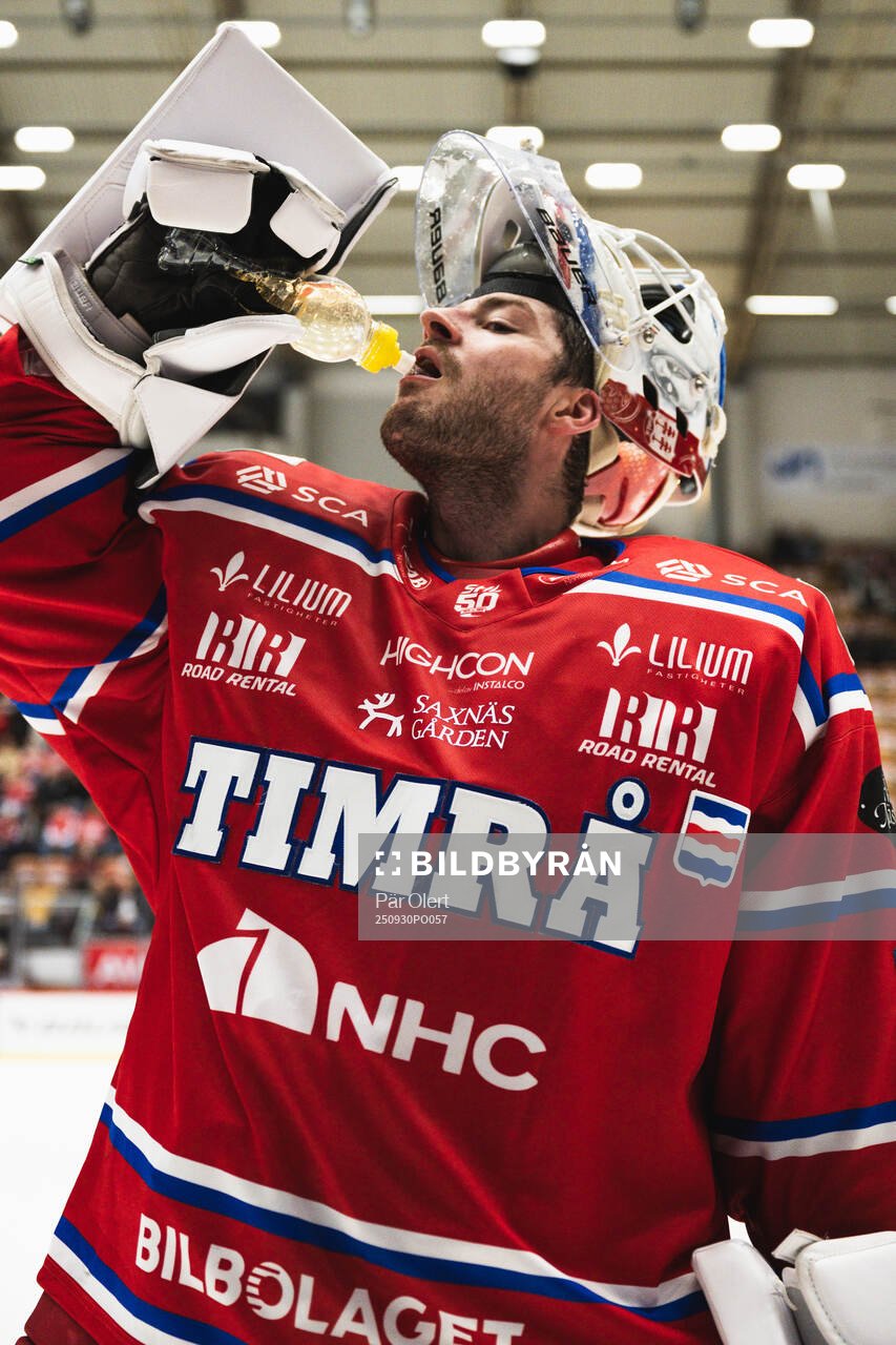 Timrås målvakt Tim Juel