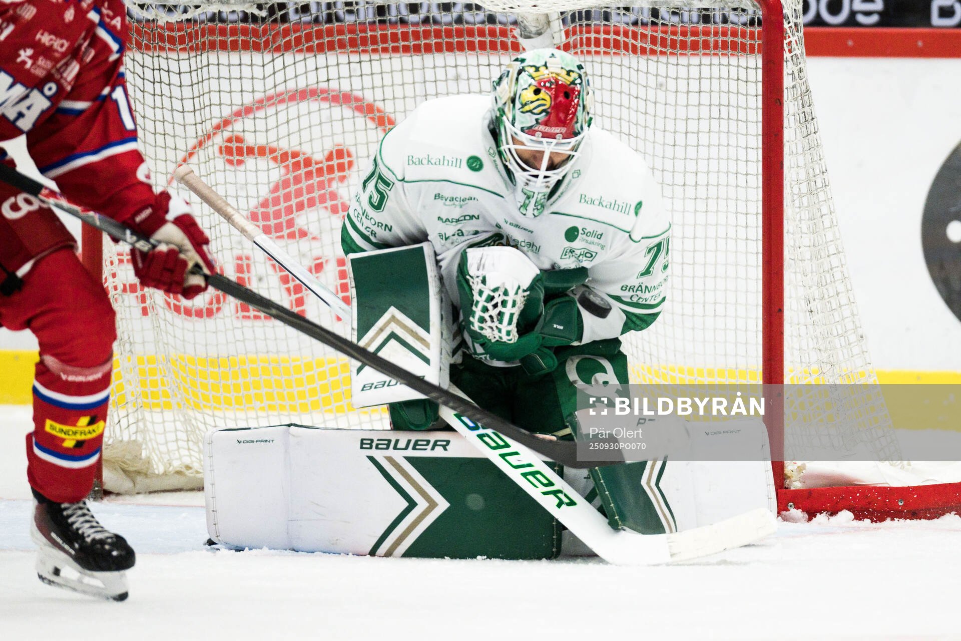 Rögles målvakt Arvid Holm