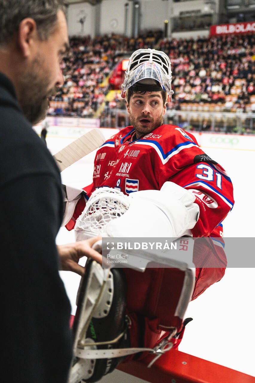 Timrås målvakt Tim Juel