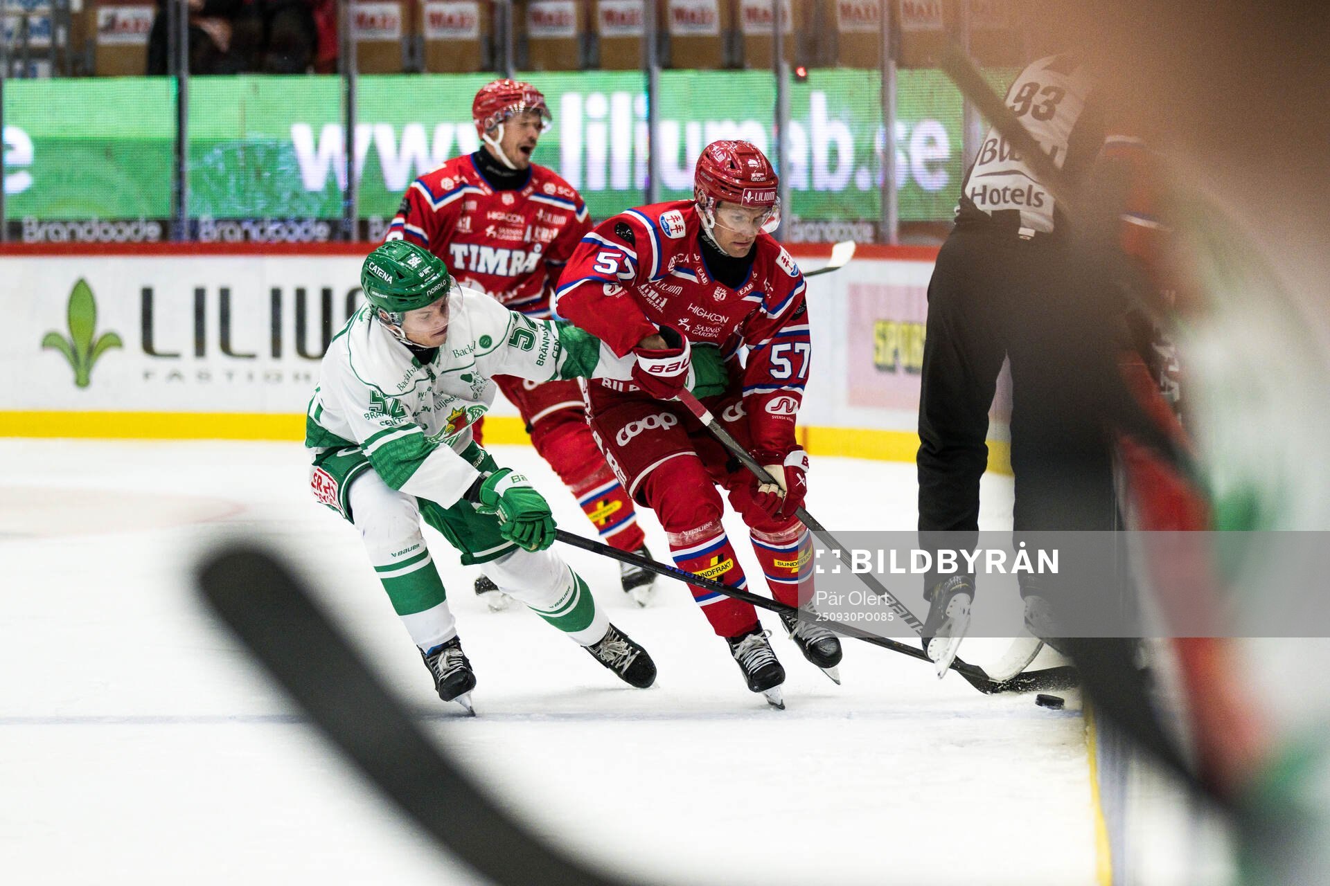 Rögles Felix Nilsson och Timrås Anton Wedin