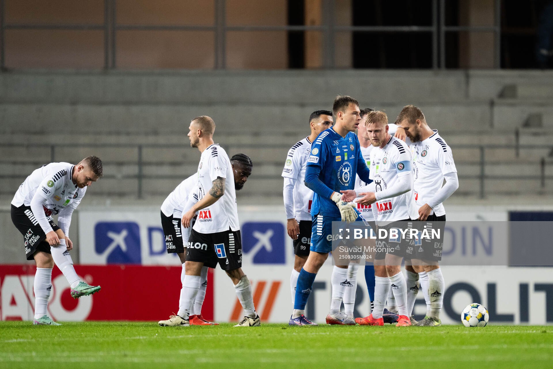 Örebros spelare deppar