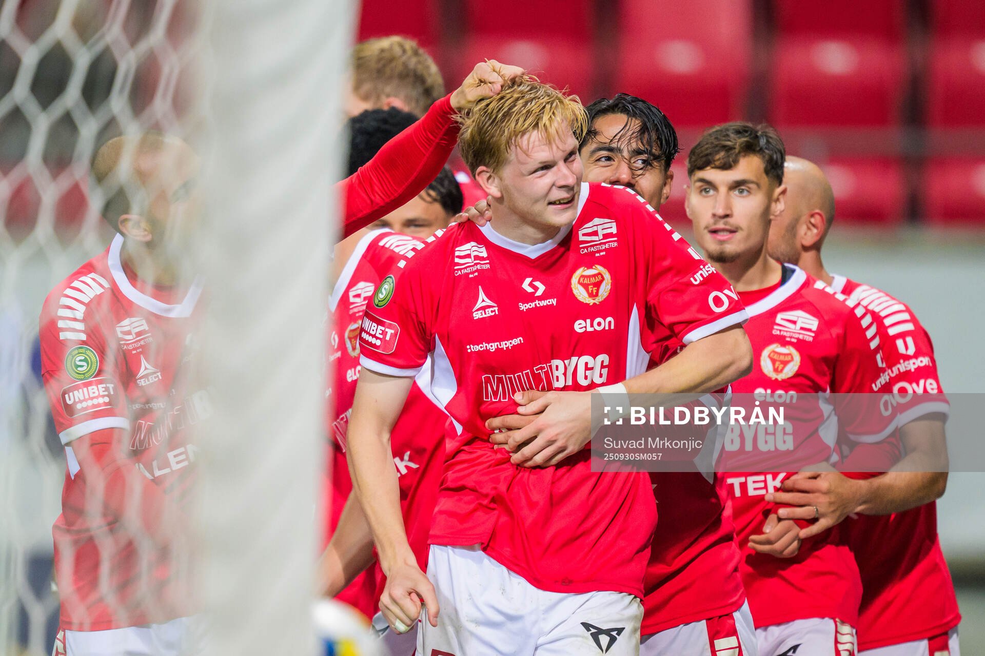 Kalmars Malcolm Stolt jublar