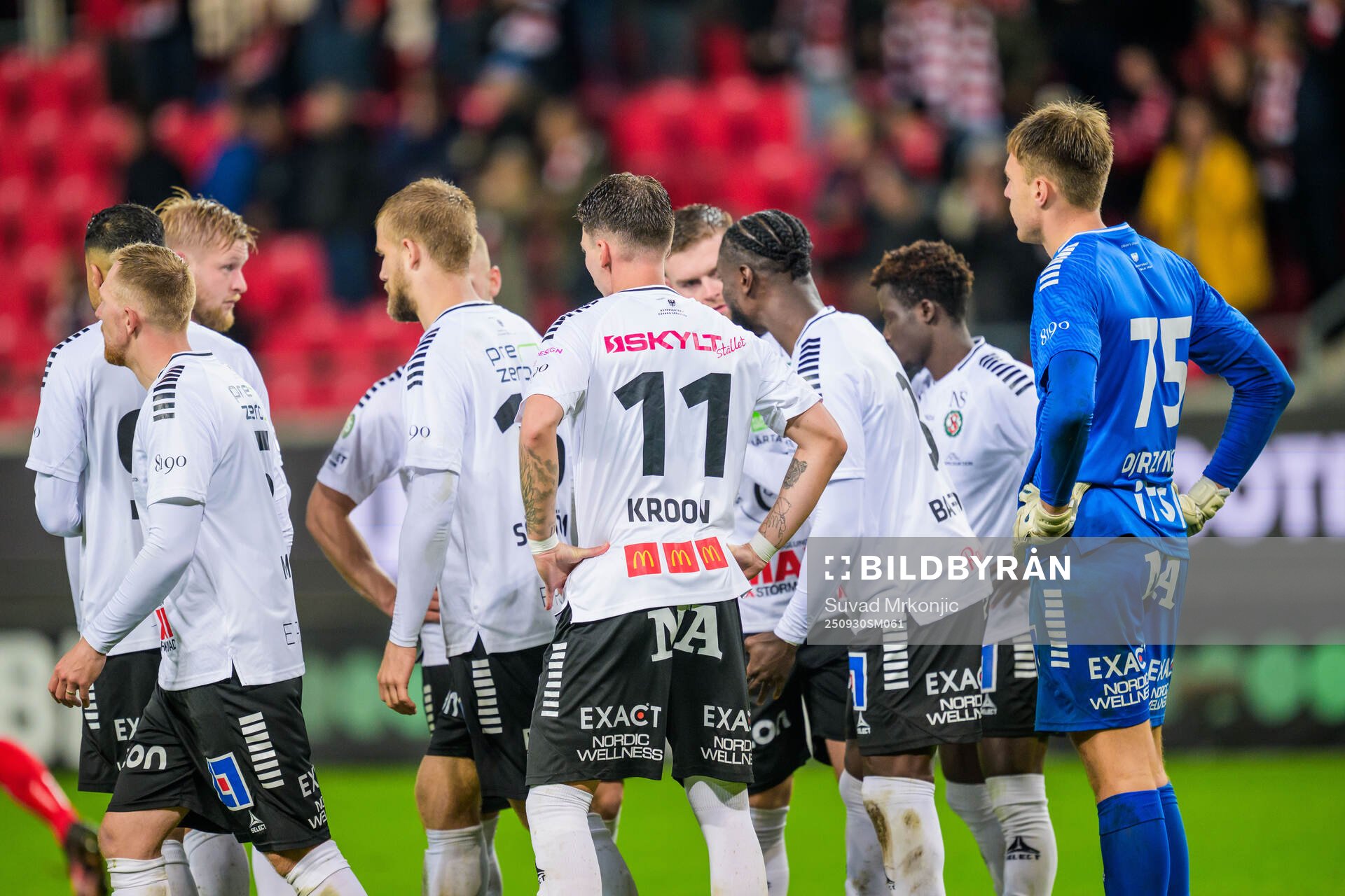 Örebros spelare deppar