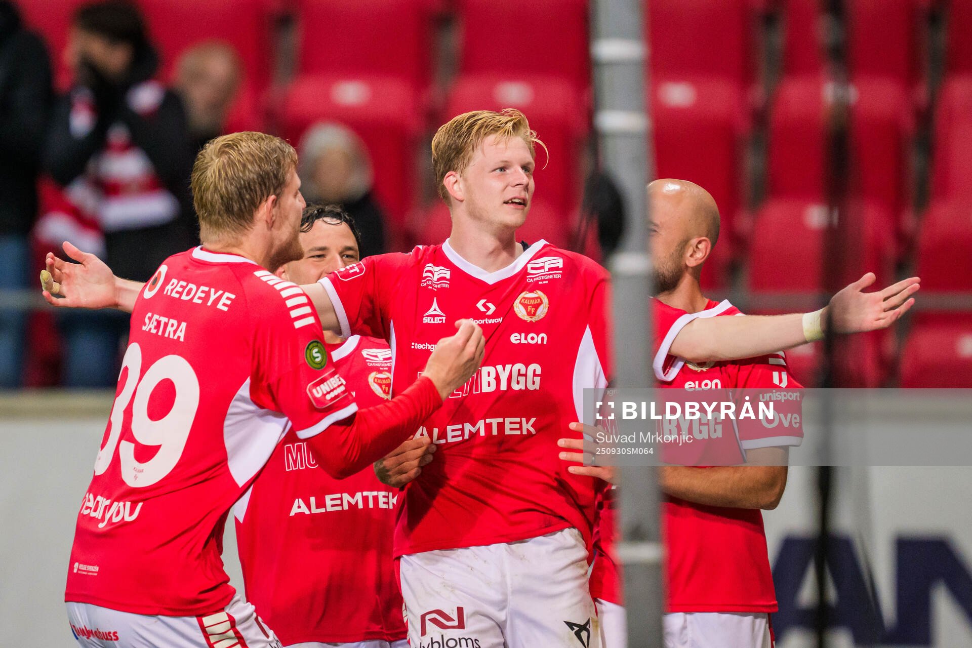 Kalmars Malcolm Stolt jublar