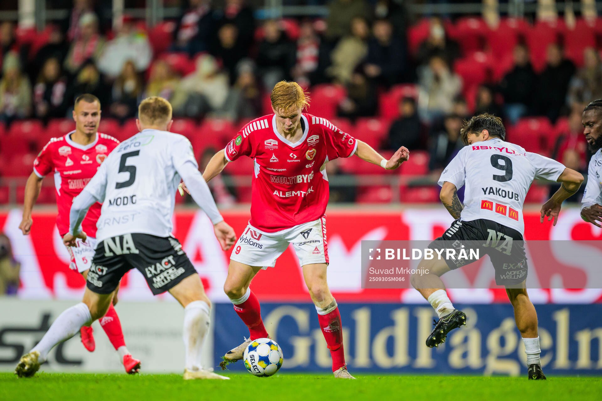 Örebros Jesper Modig och Kalmars Malcolm Stolt och