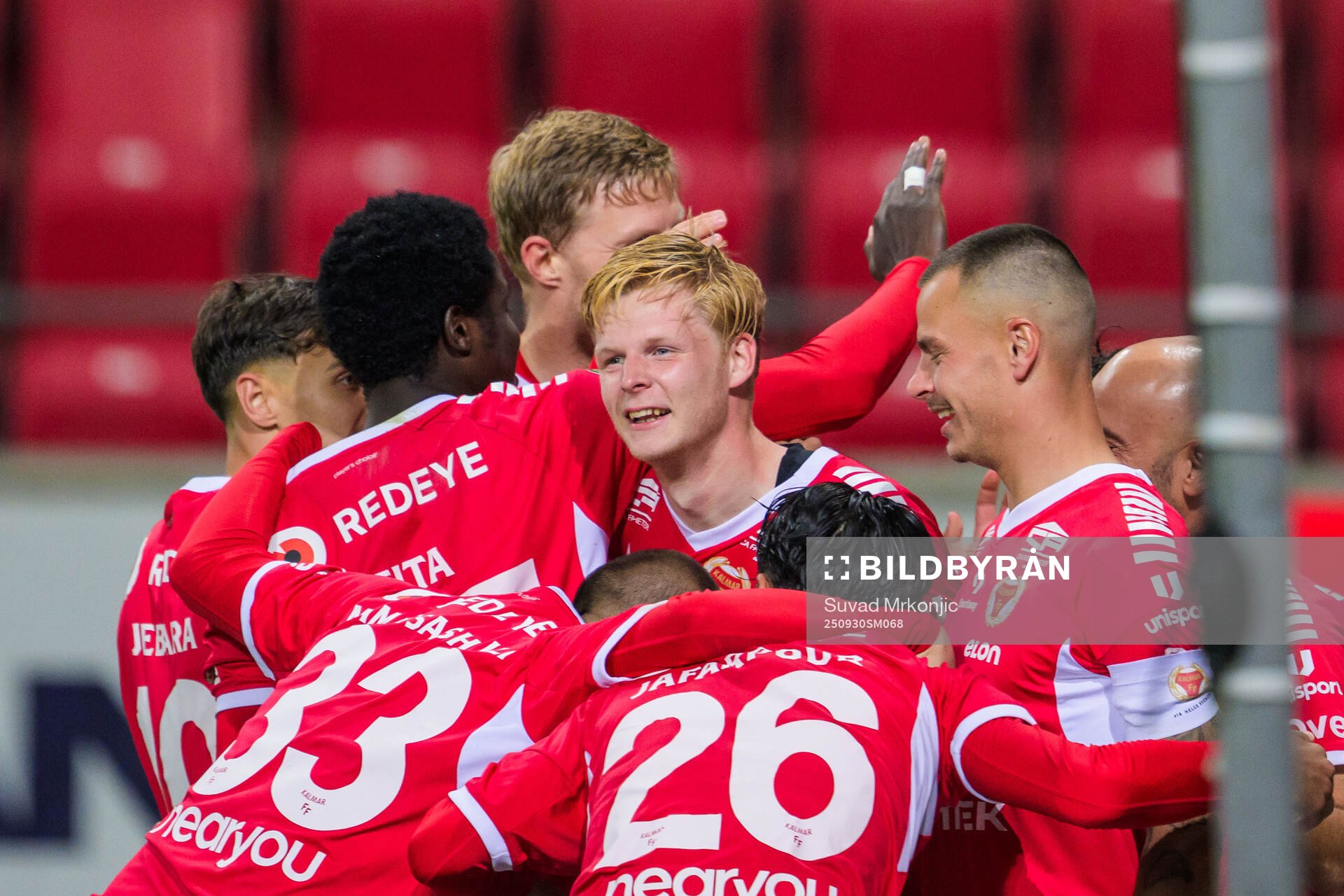 Kalmars Malcolm Stolt jublar