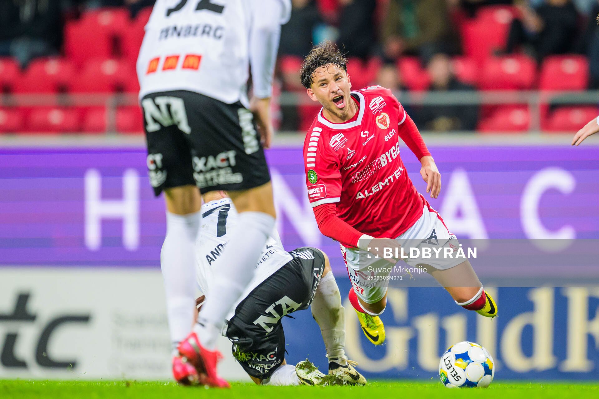Örebros Erik Andersson och Kalmars Tomas Kalinauskas