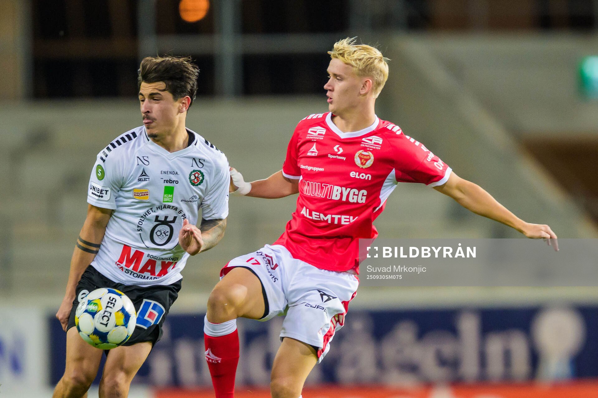 Örebros Antonio Yakoub och Kalmars Carl Gustafsson