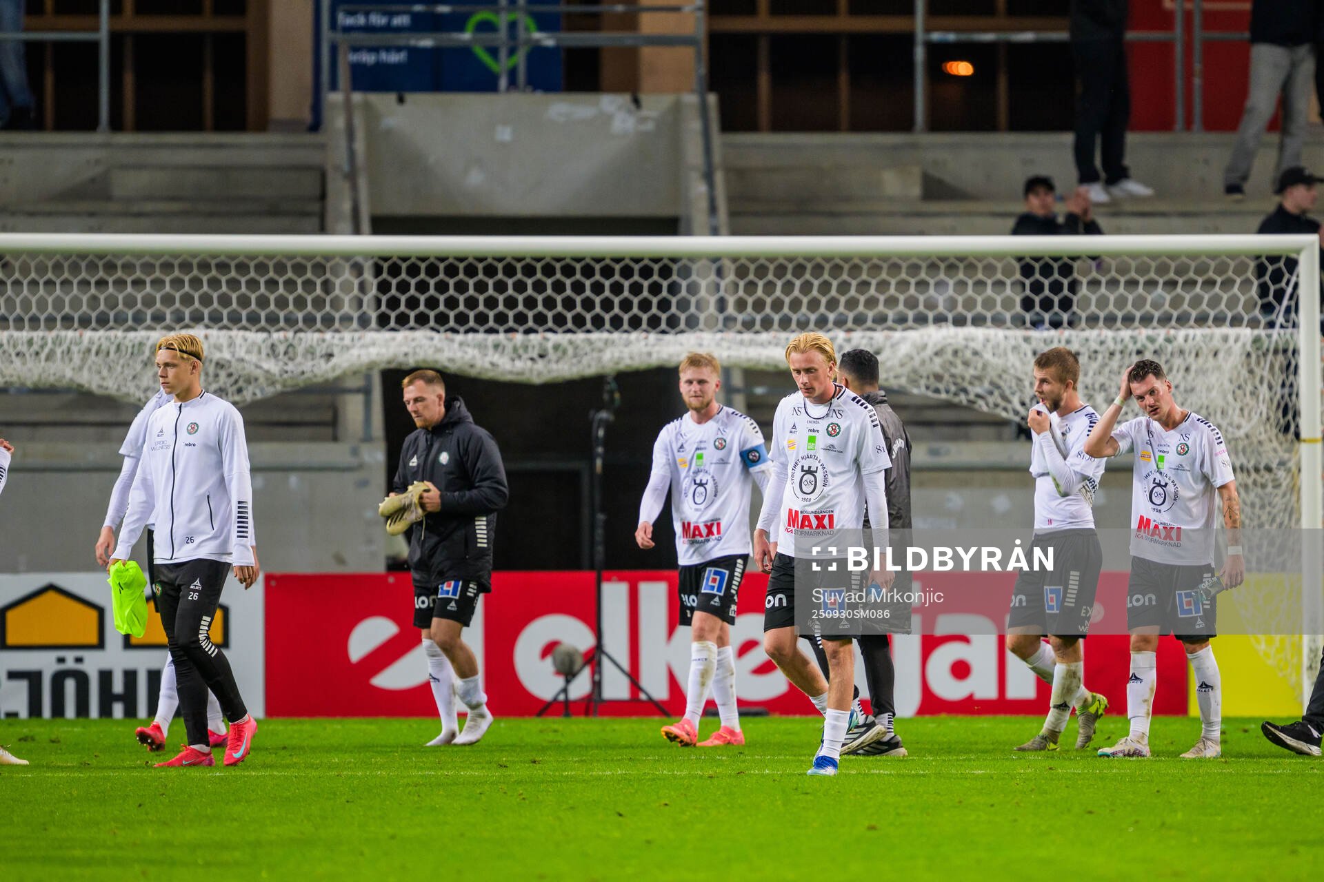Örebros spelare deppar