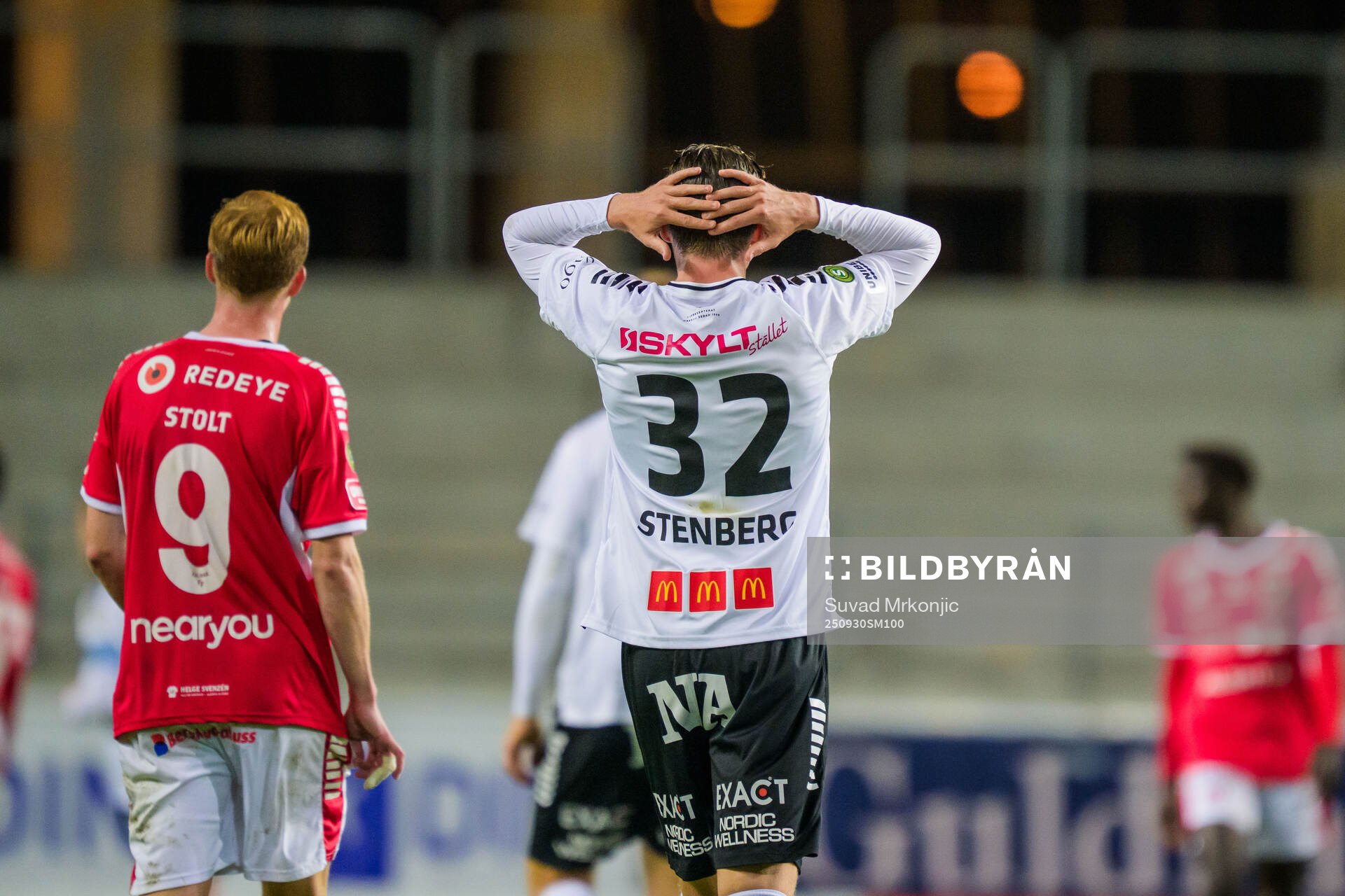Örebros John Stenberg deppar
