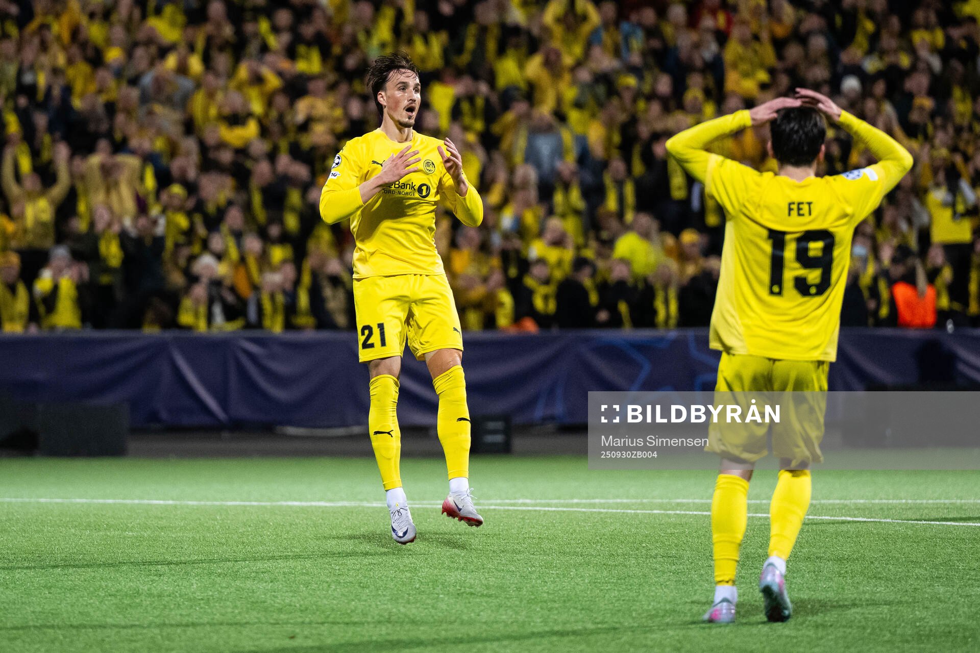 Andreas Helmersen of Bodø/Glimt looks dejected