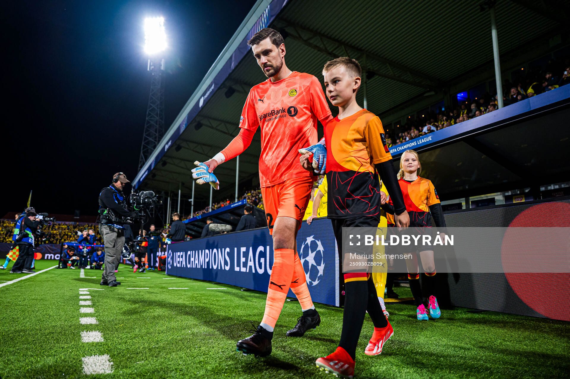 Goalkeeper Nikita Haikin of Bodø/Glimt