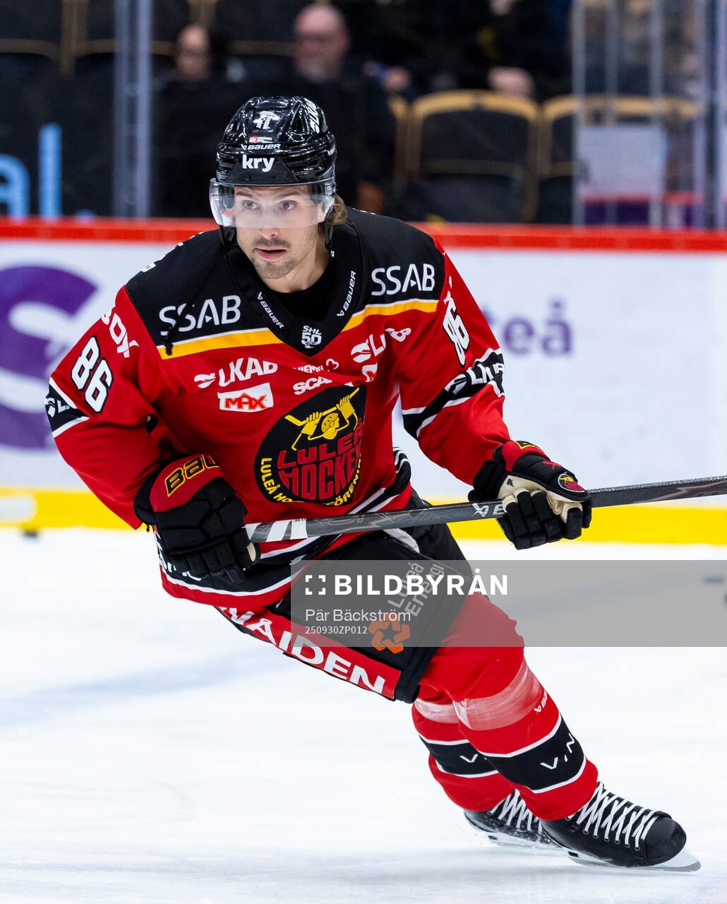 Luleås Mathias Bromé