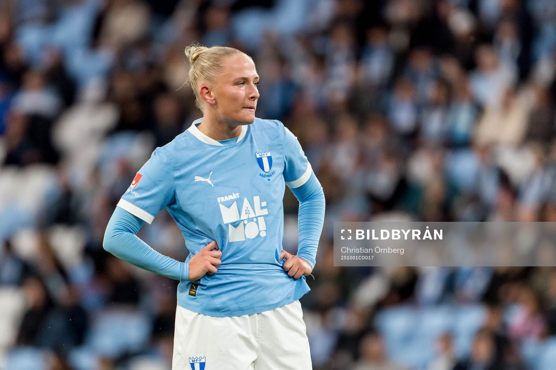 Malmö FFs Tuva Skoog deppar