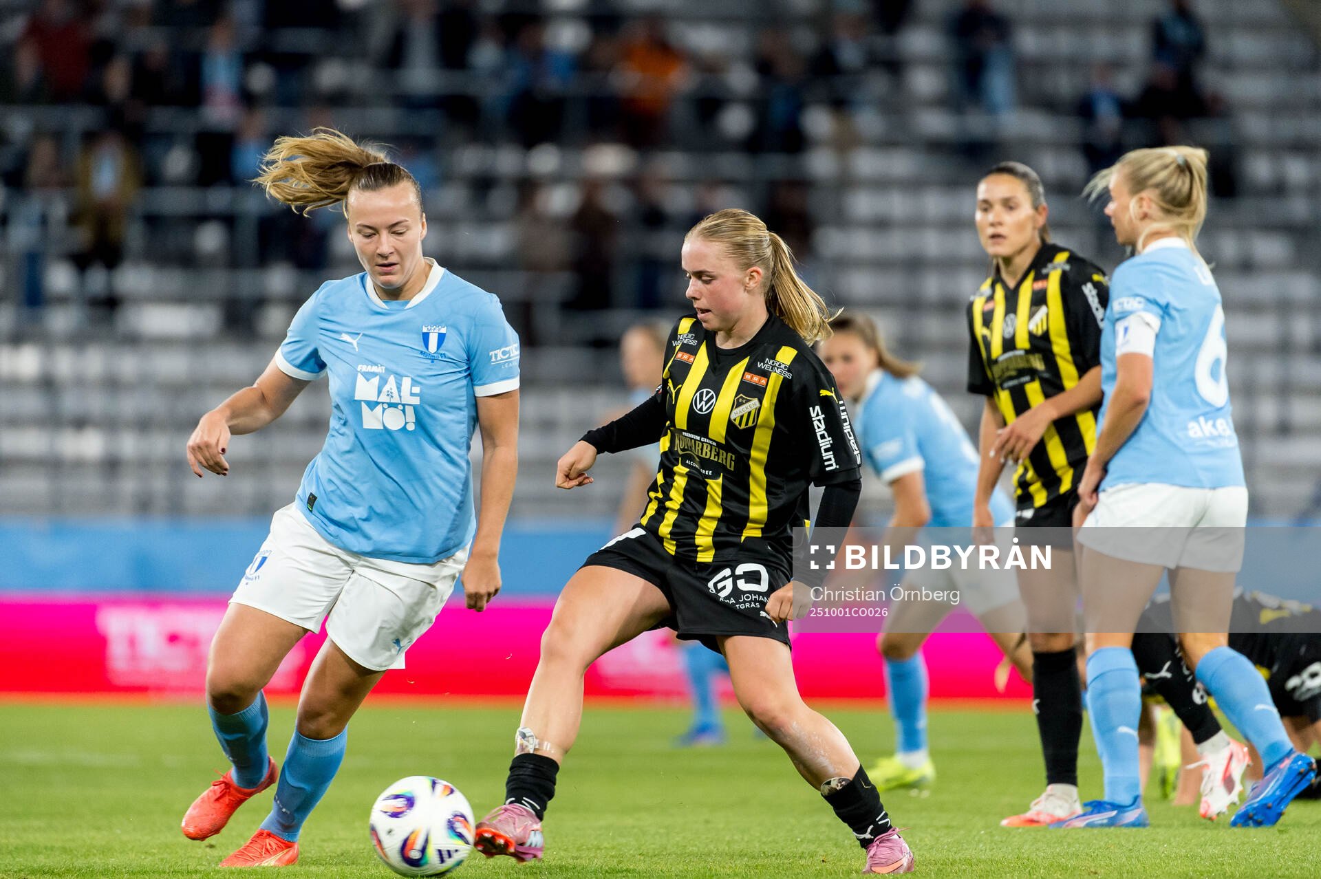 Malmö FFs Sara Kanutte Sørensen Fornes och Häckens