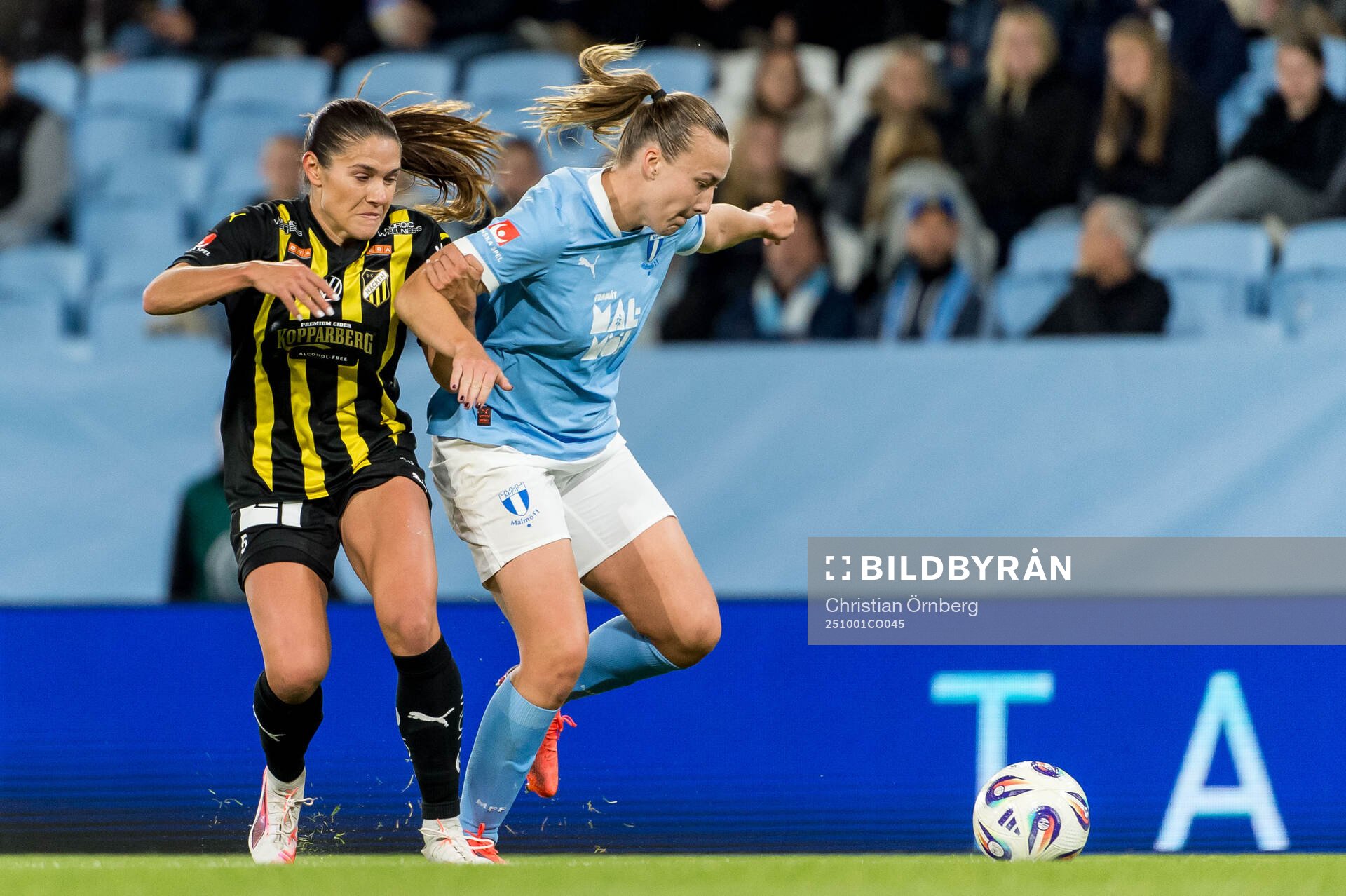 Häckens Mary Caroline Wickenheiser och Malmö FFs Sara