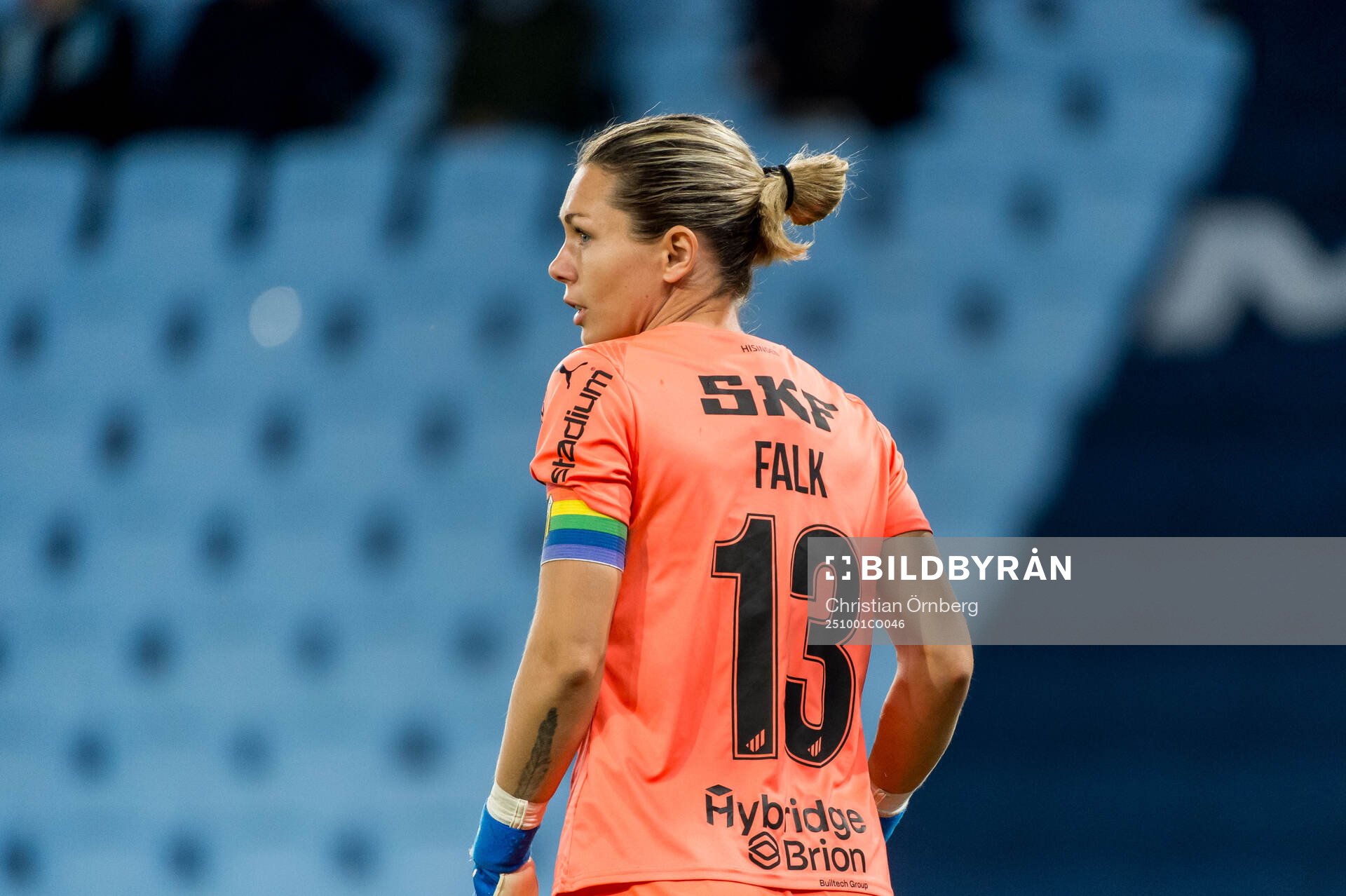 Häckens målvakt Jennifer Falk