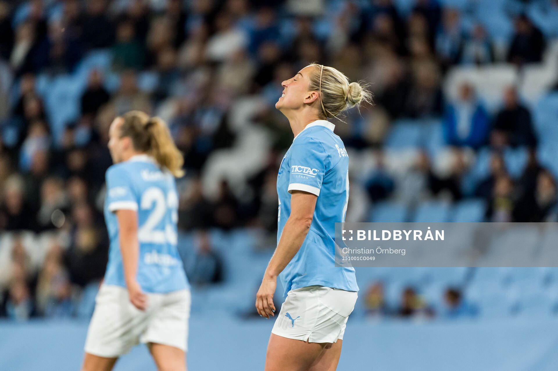 Malmö FFs Mia Persson deppar
