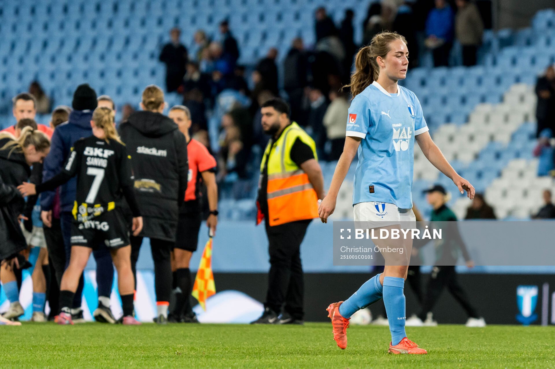 Malmö FFs Matilda Kristell deppar