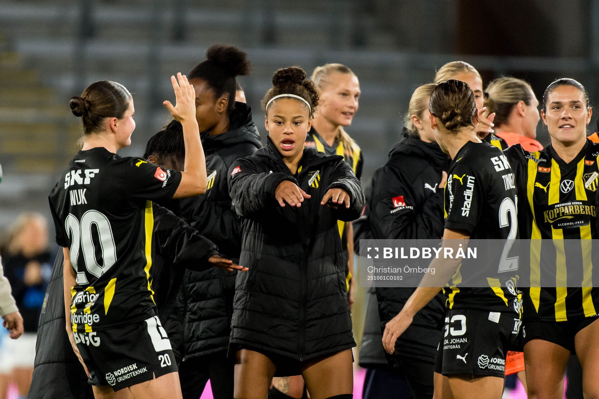 Häckens Hanna Wijk, Felicia Schröder och Tabby Tindell