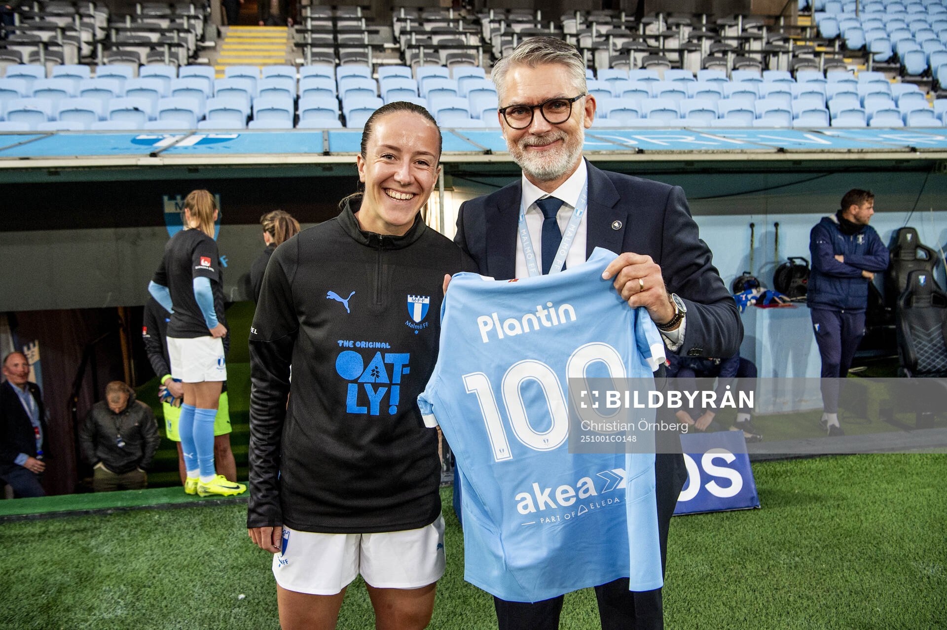 under fotbollsmatchen i Damallsvenskan mellan Malmö FF och