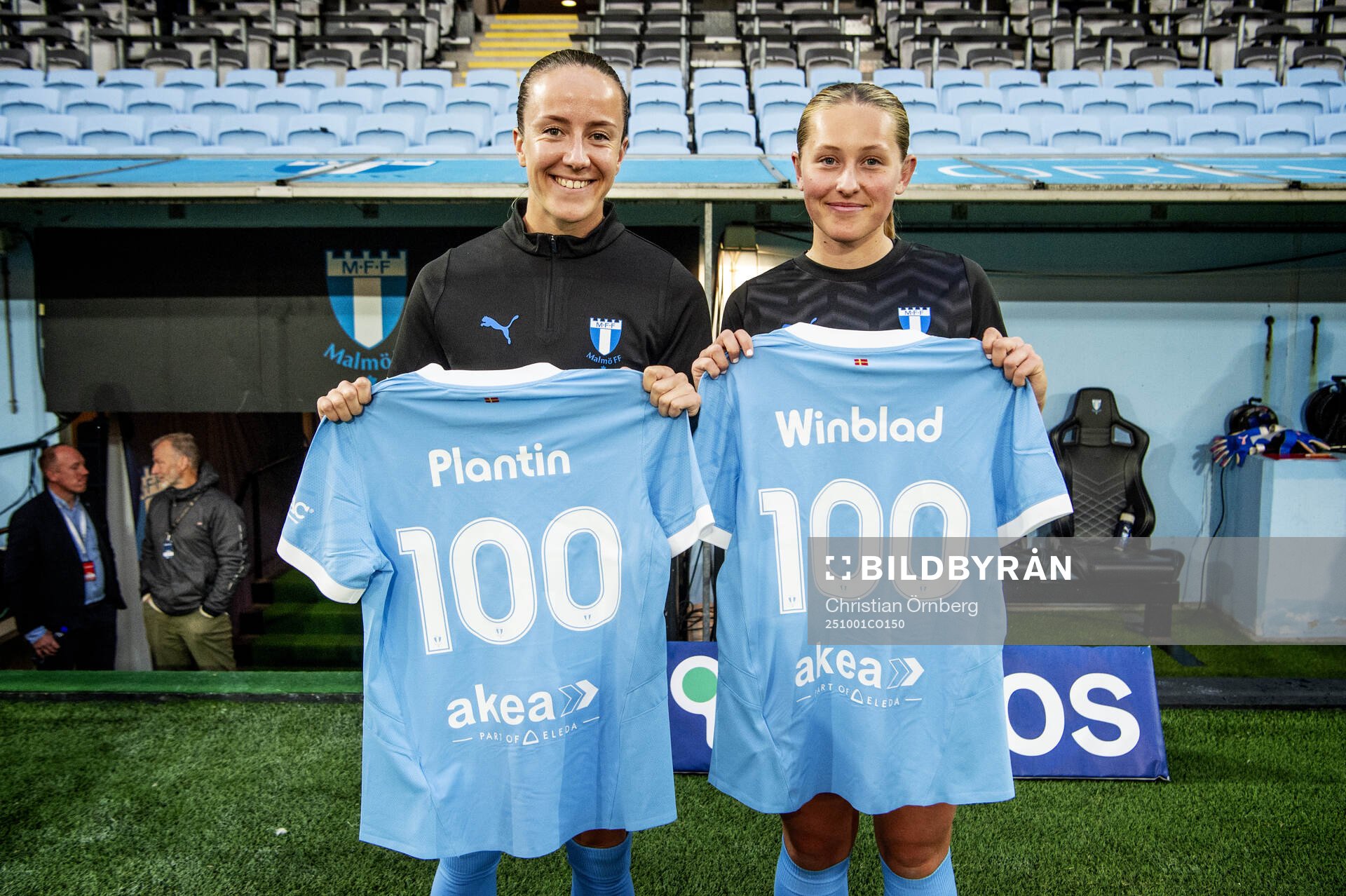 Malmö FFs Anna Plantin och Petronella Winblad hyllas för