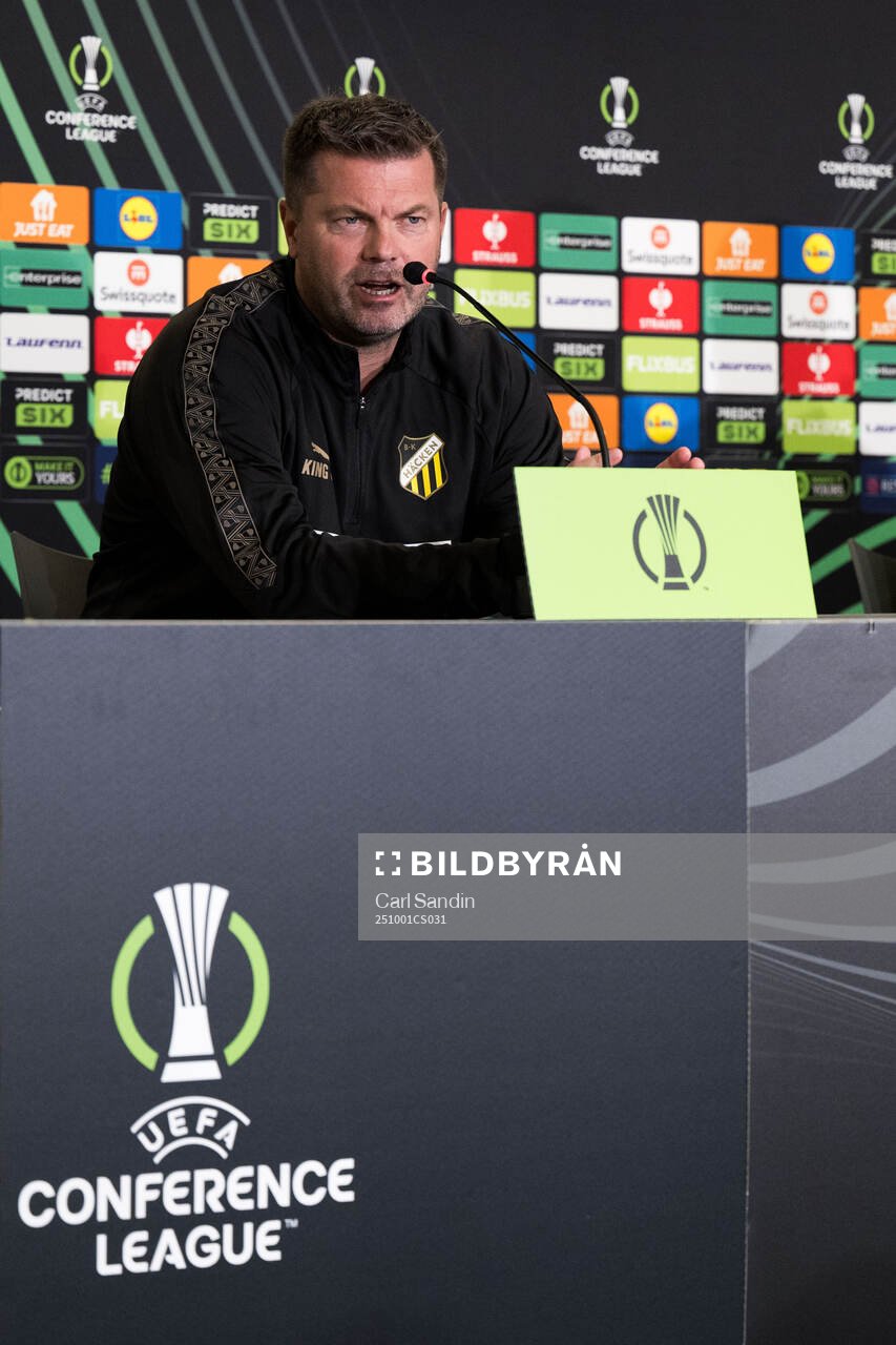 Coach Jens Gustafsson