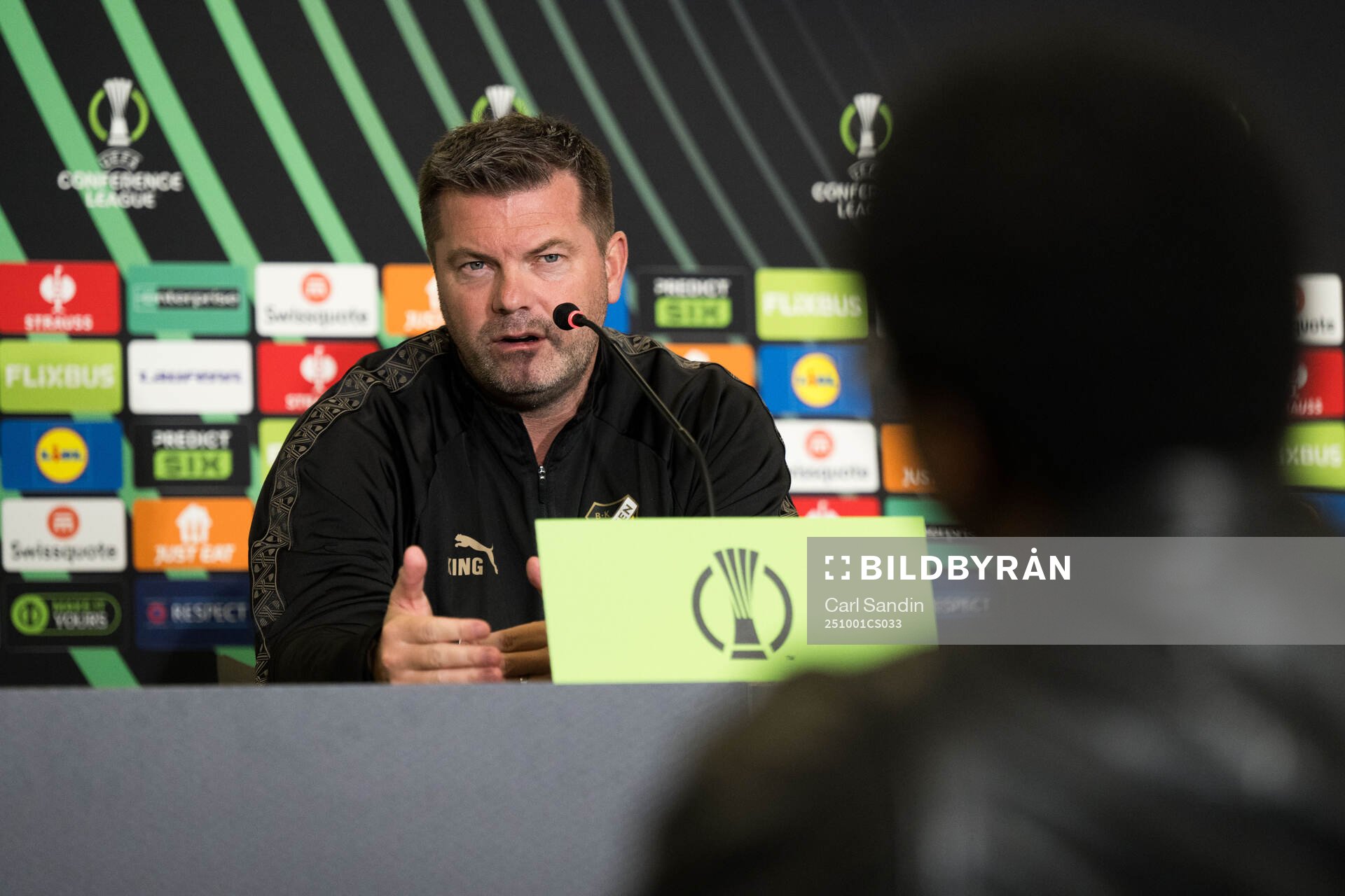 Coach Jens Gustafsson