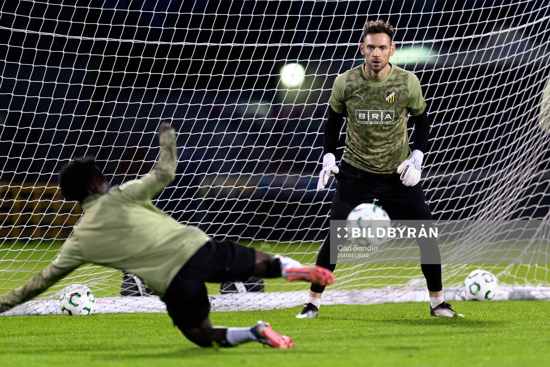 goalkeeper Etrit Berisha