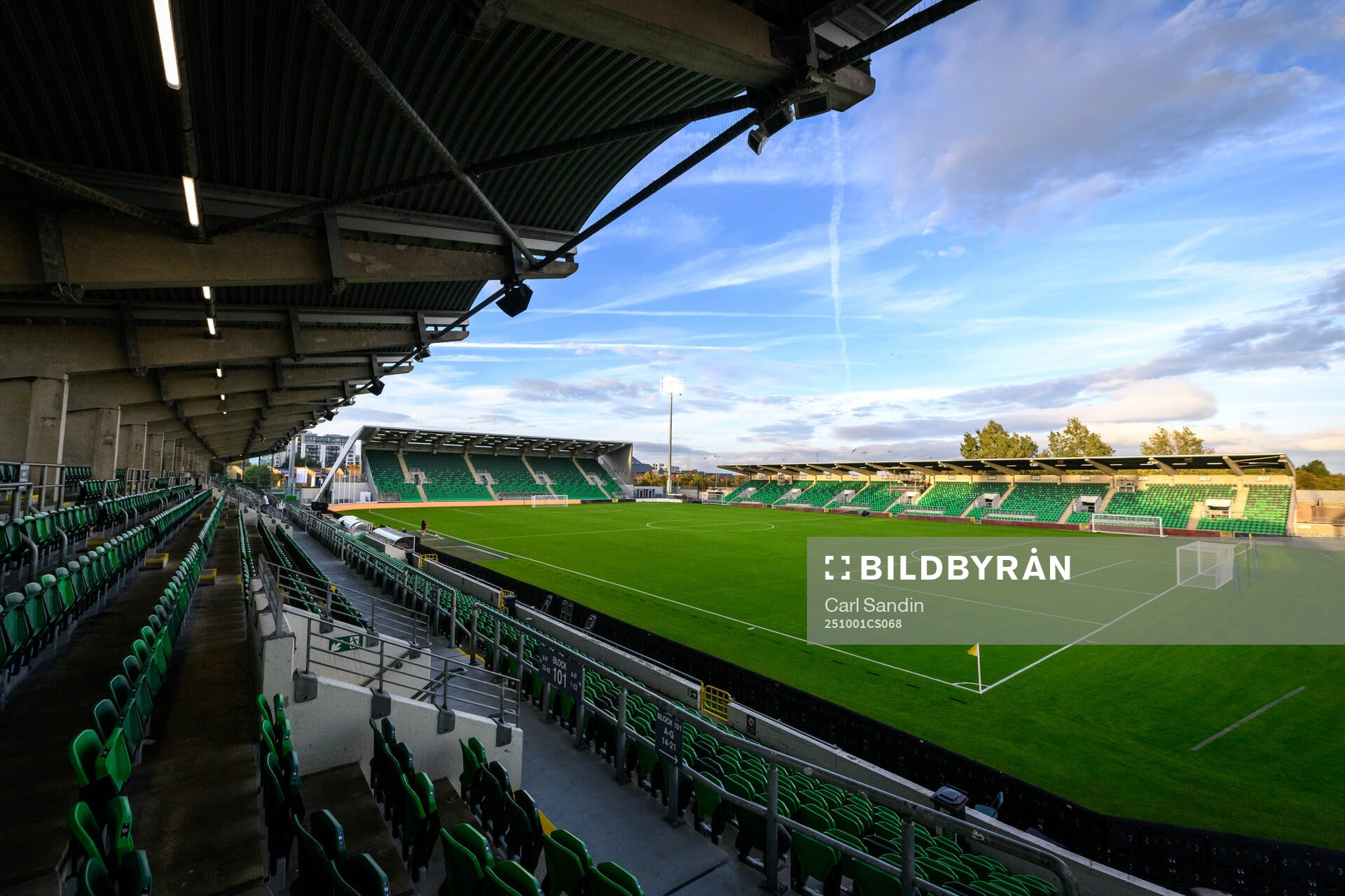 General view of Tallaght Stadium