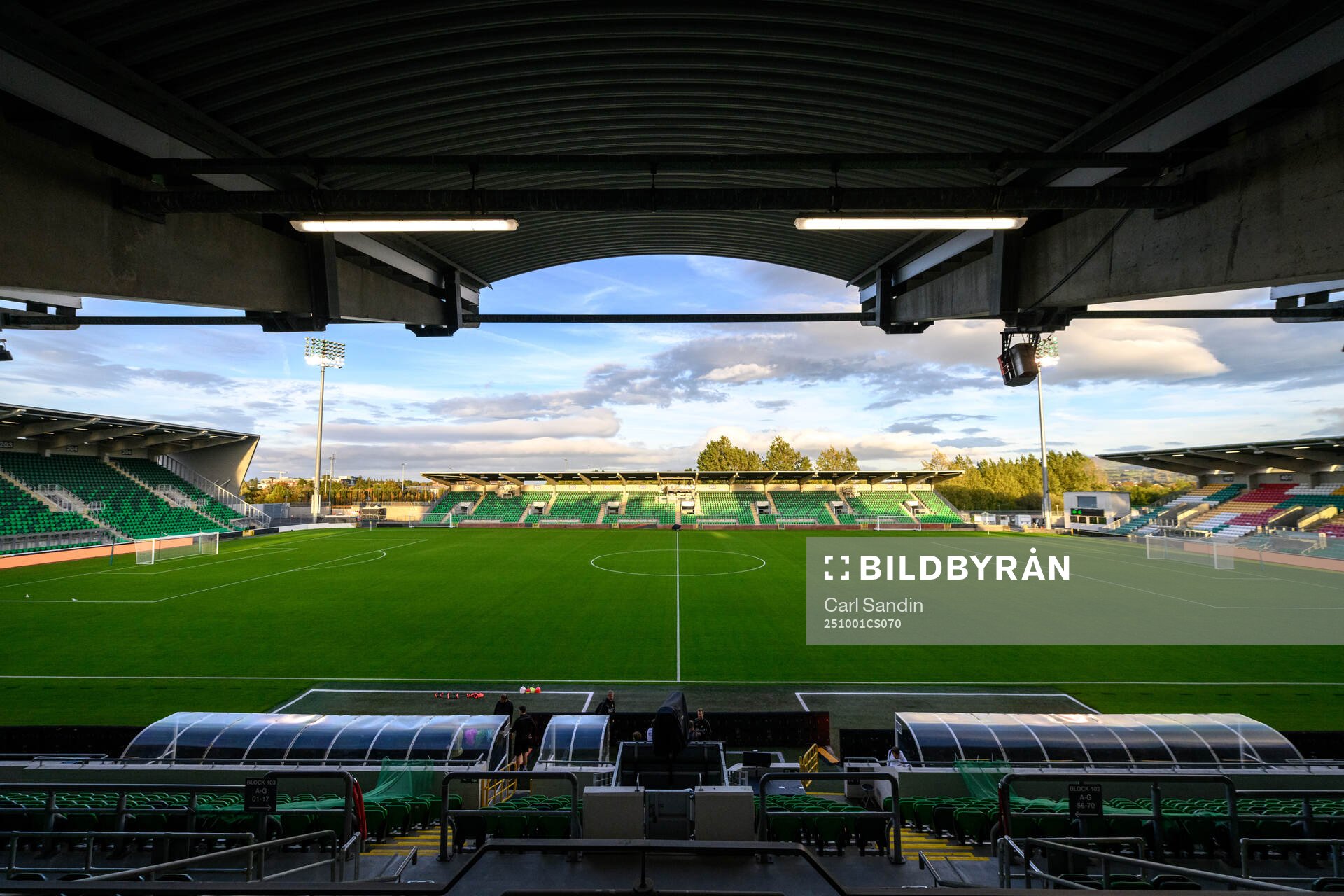 General view of Tallaght Stadium