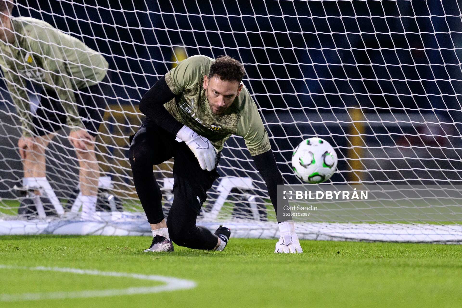 goalkeeper Etrit Berisha
