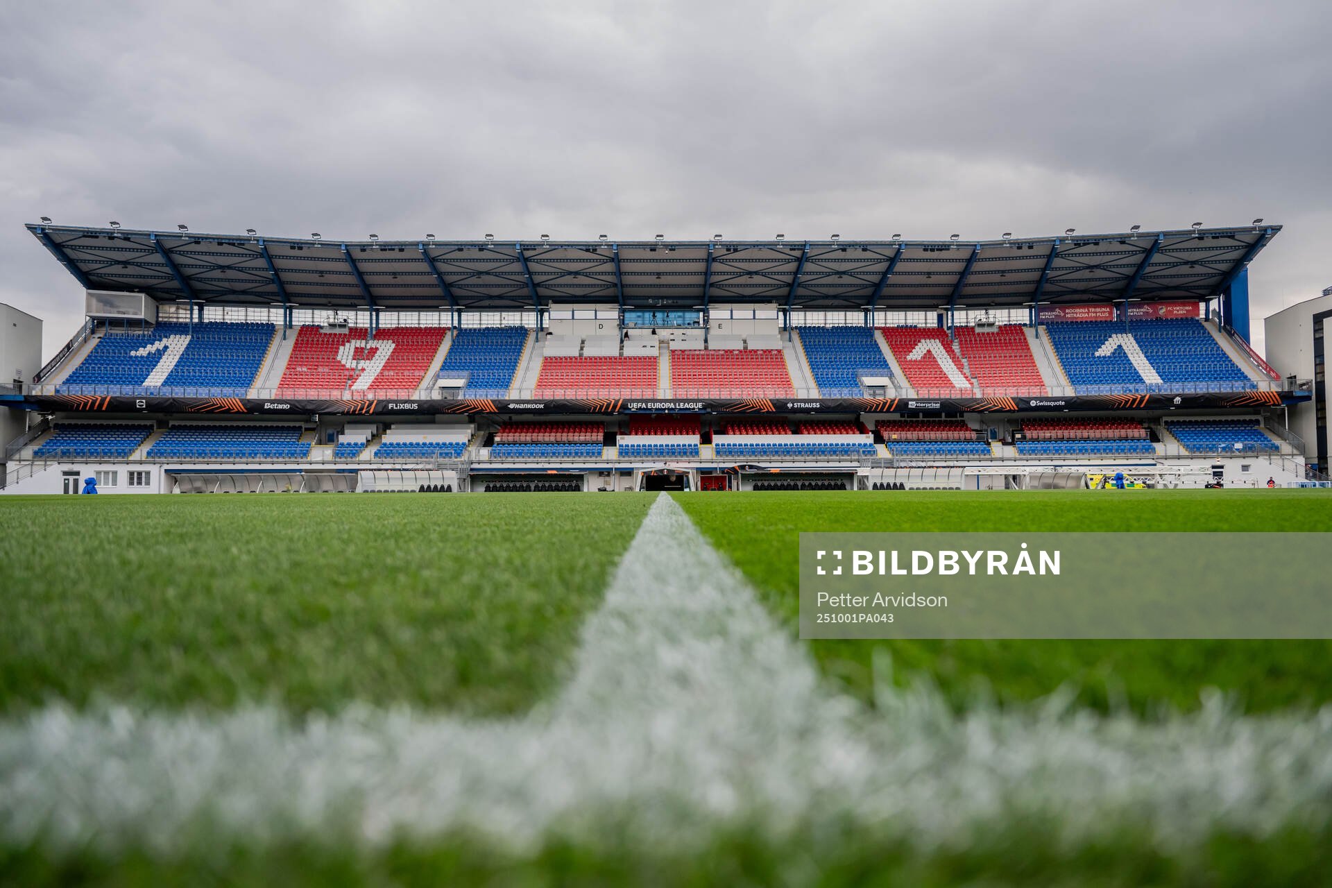 Interior view of Doosan Arena