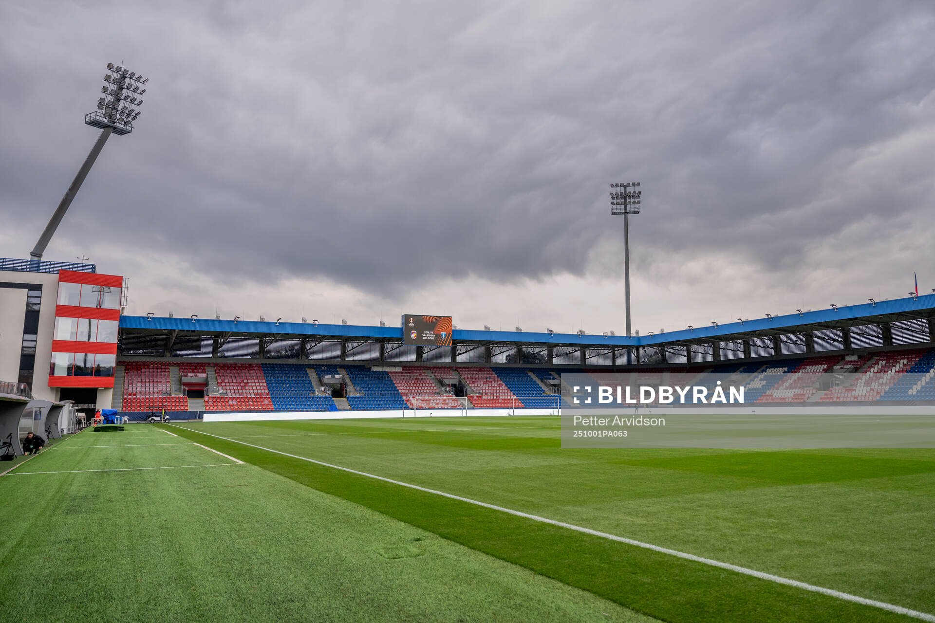 Interior view of Doosan Arena