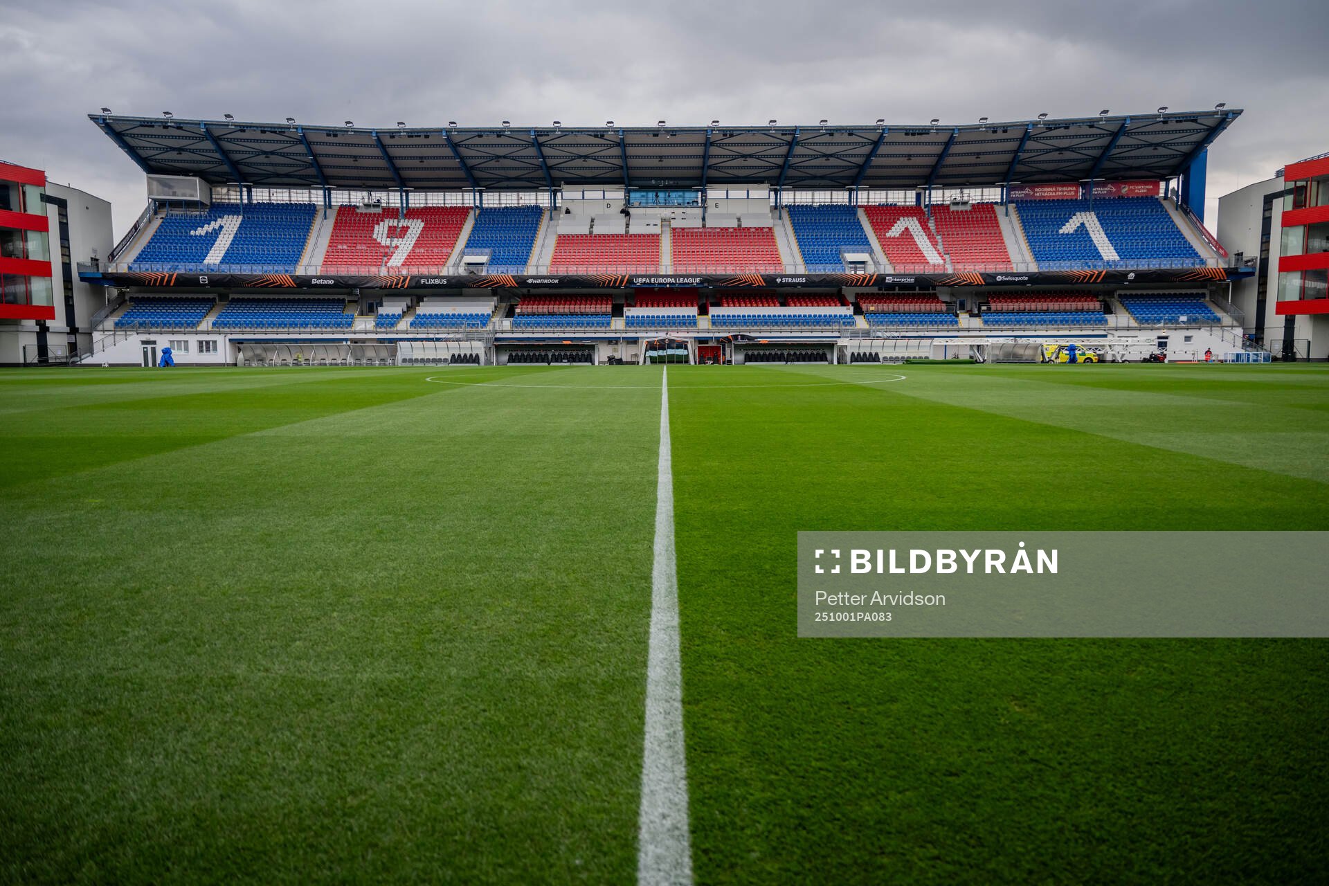 Interior view of Doosan Arena