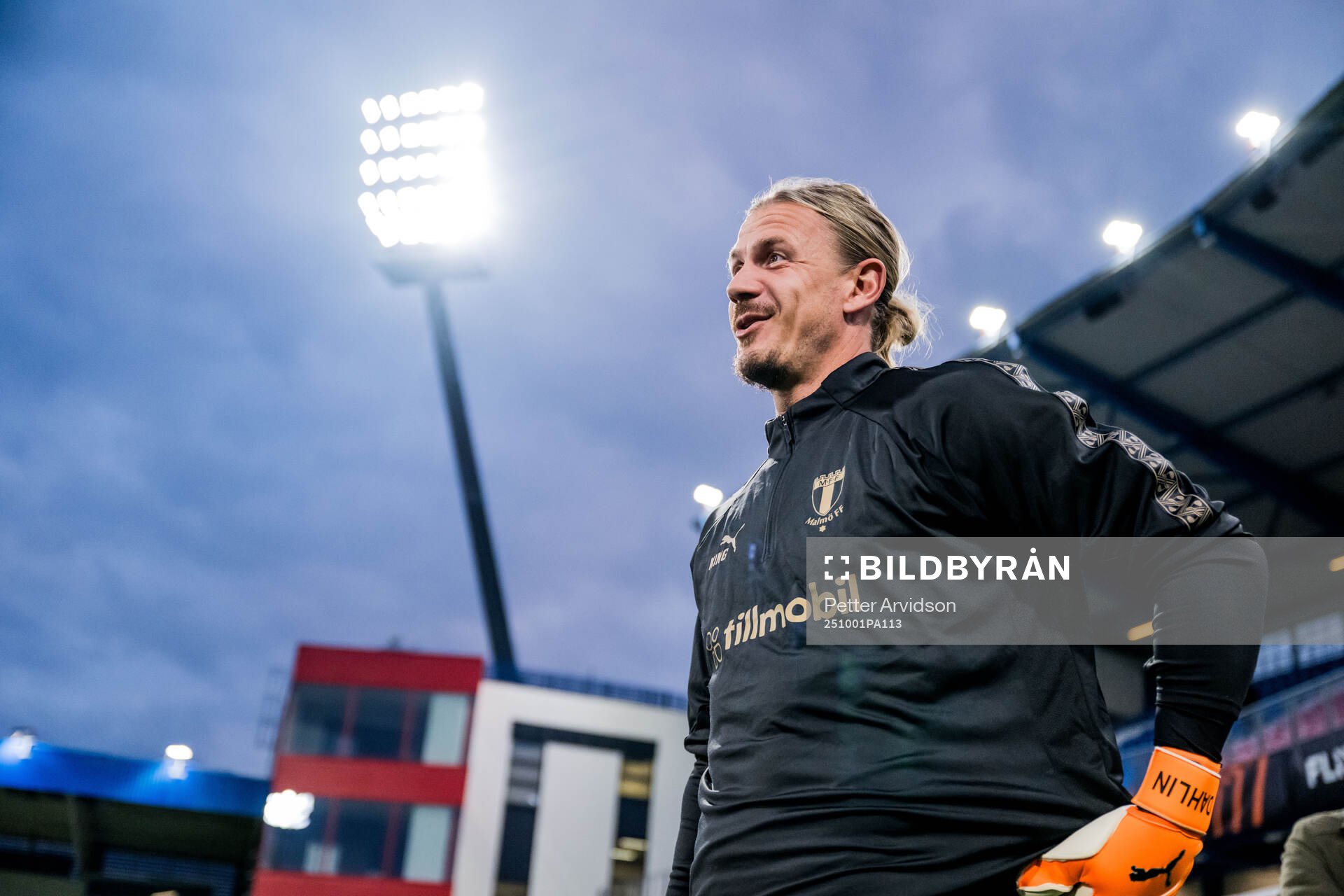 Goalkeeper Johan Dahlin