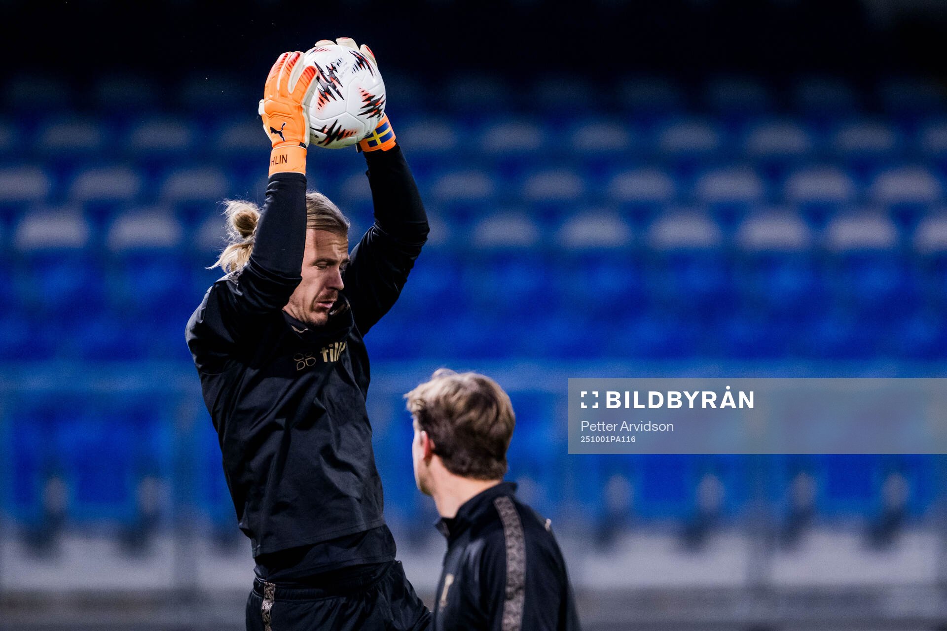 Goalkeeper Johan Dahlin