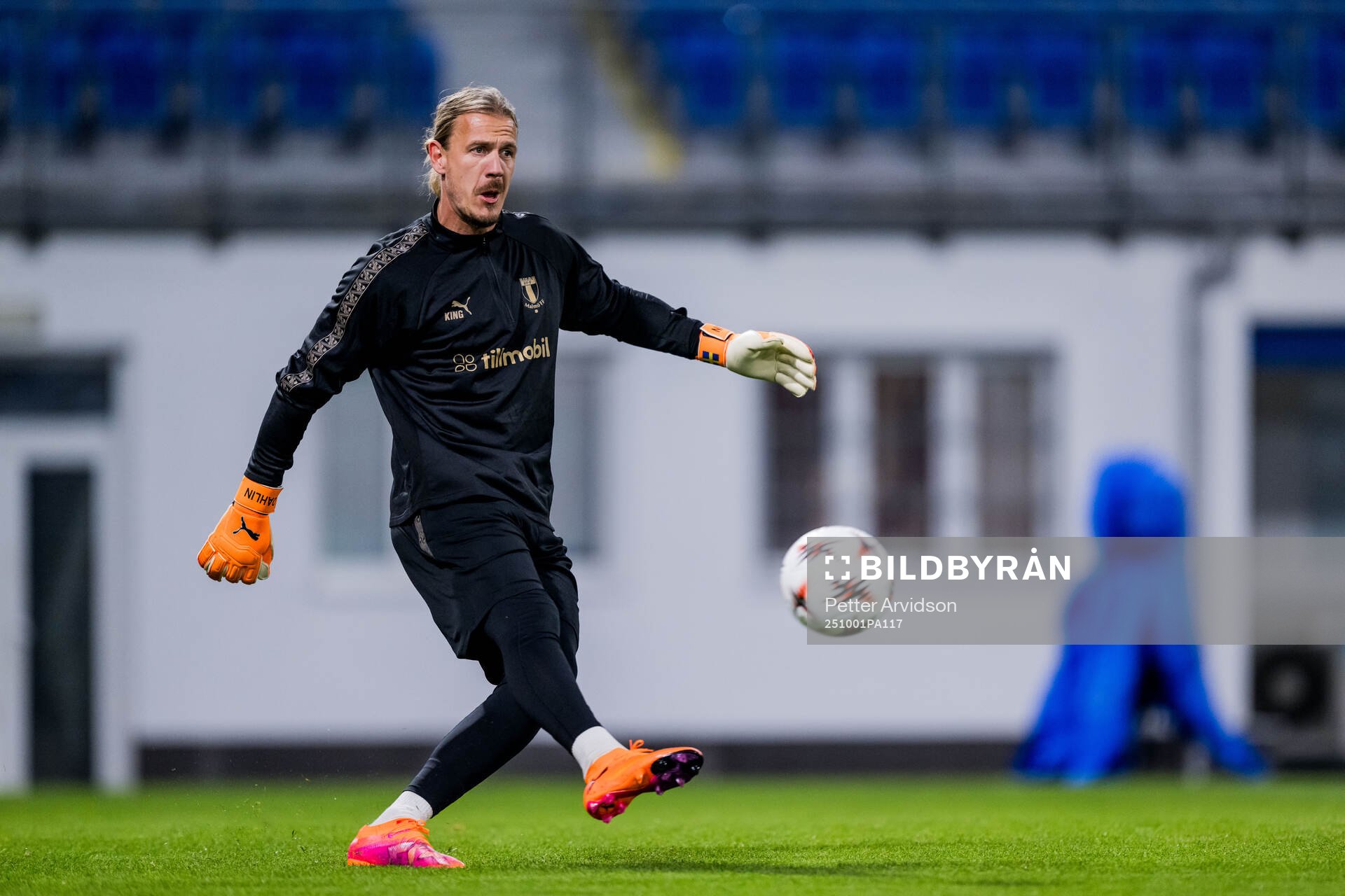 Goalkeeper Johan Dahlin