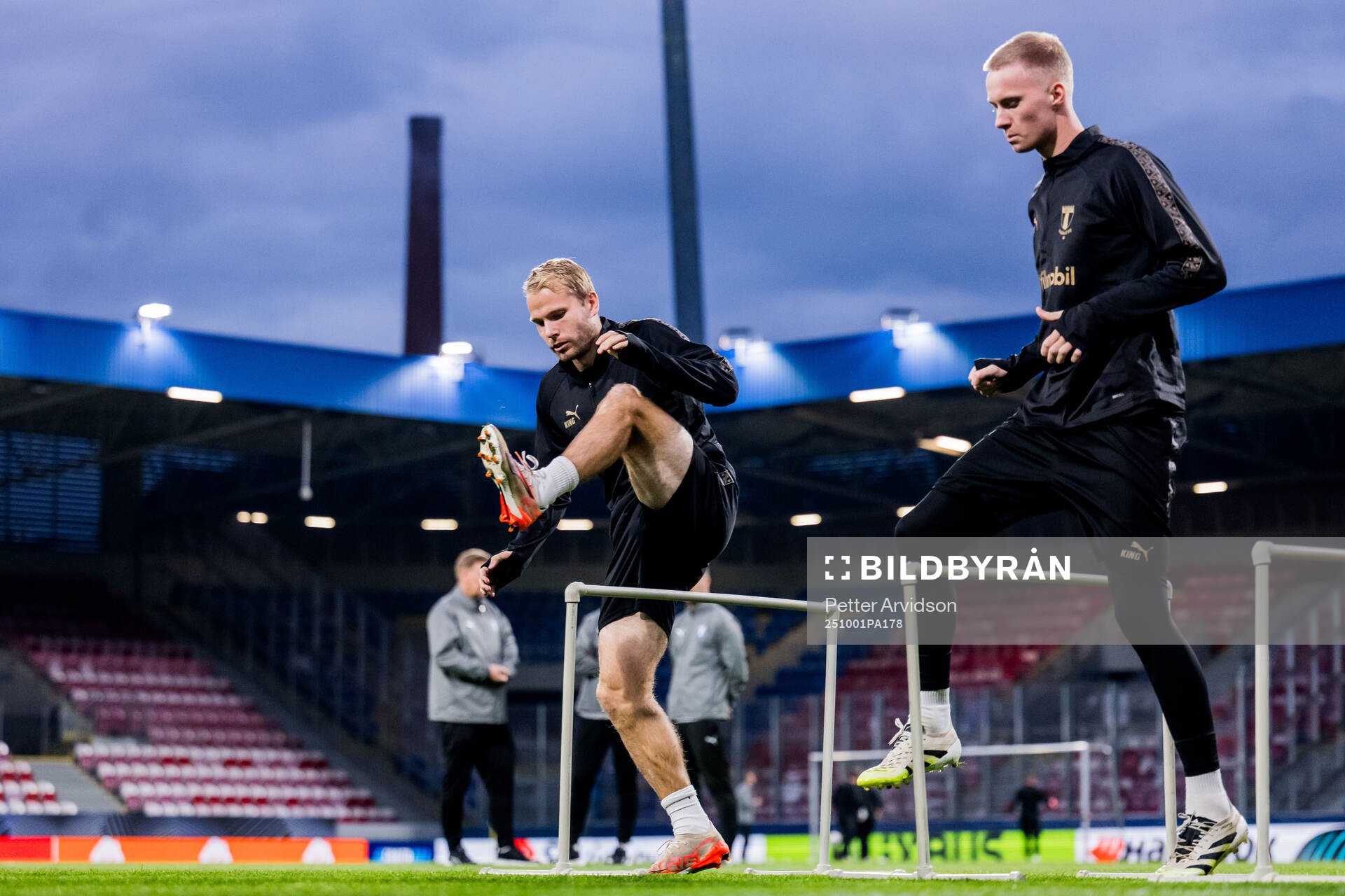 Oscar Lewicki and Daniel Gudjohnsen