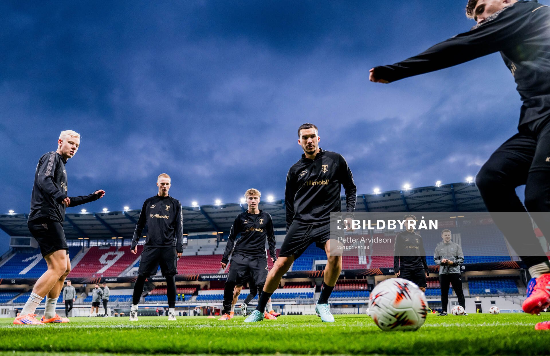 Otto Rosengren, Daniel Gudjohnsen, Hugo Bolin and Andrej