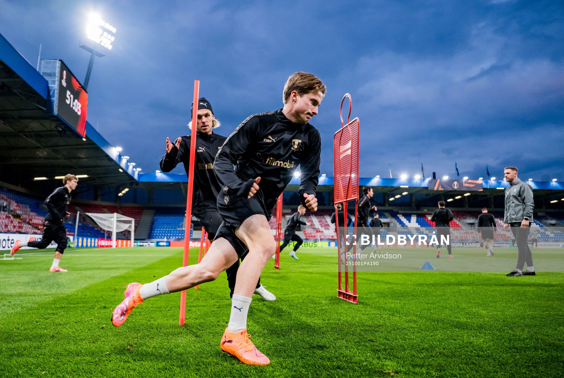 Arnor Sigurdsson and Johan Karlsson