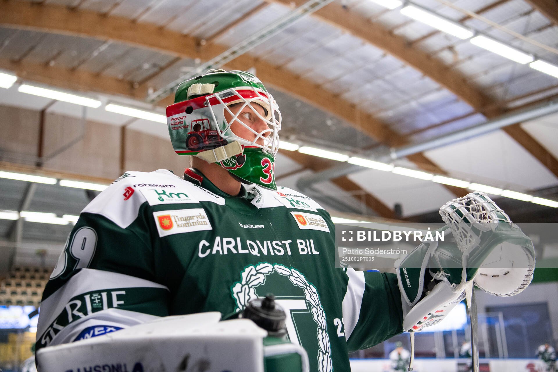 Tingsryds AIFs målvakt Emil Cederlund