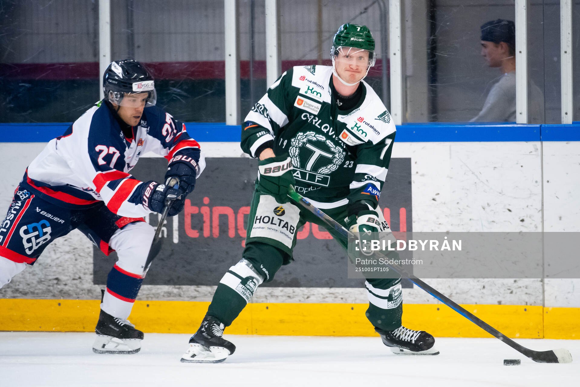 Halmstads Marcus Borgh och Tingsryds AIFs Kevin Ekman