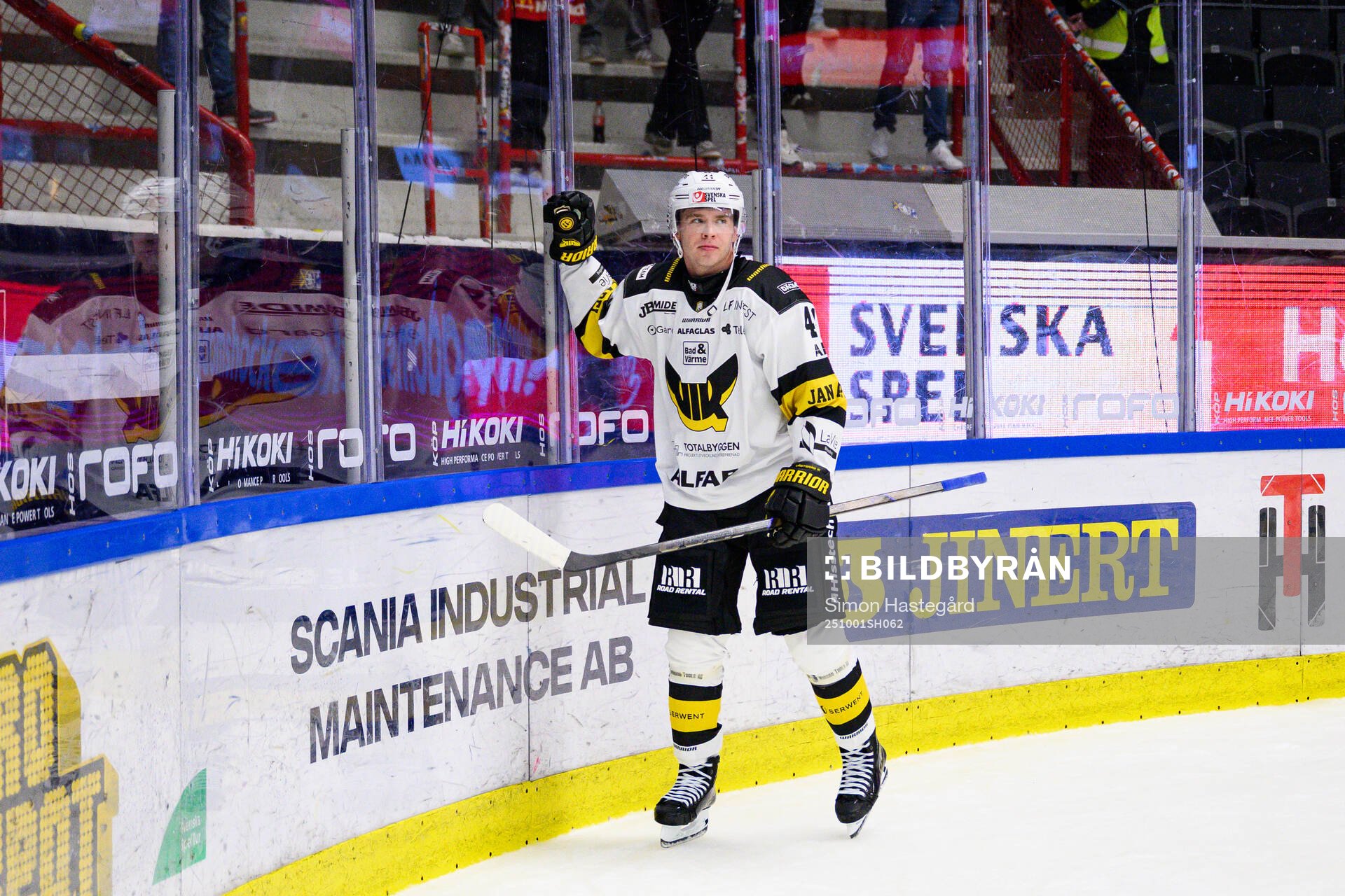 Västerås Oscar Lawner jublar
